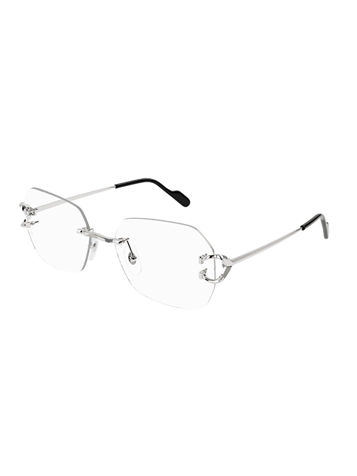 Cartier Oval Frame Glasses
