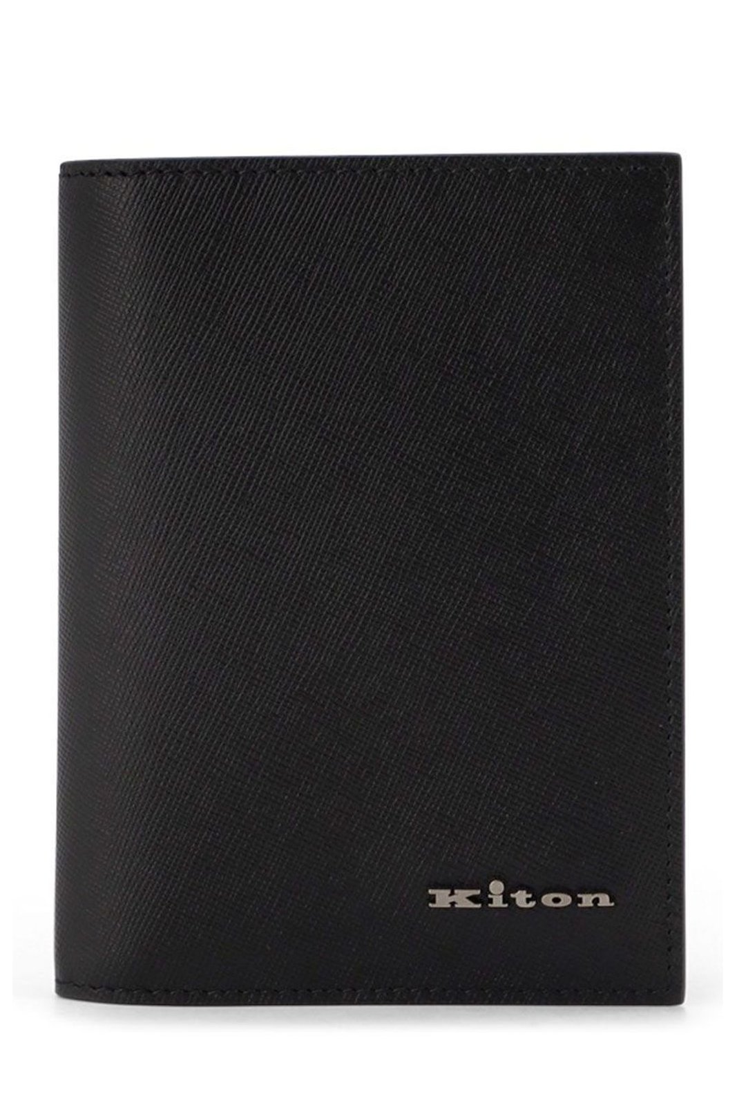 Kiton Logo Plaque Bi-Fold Wallet