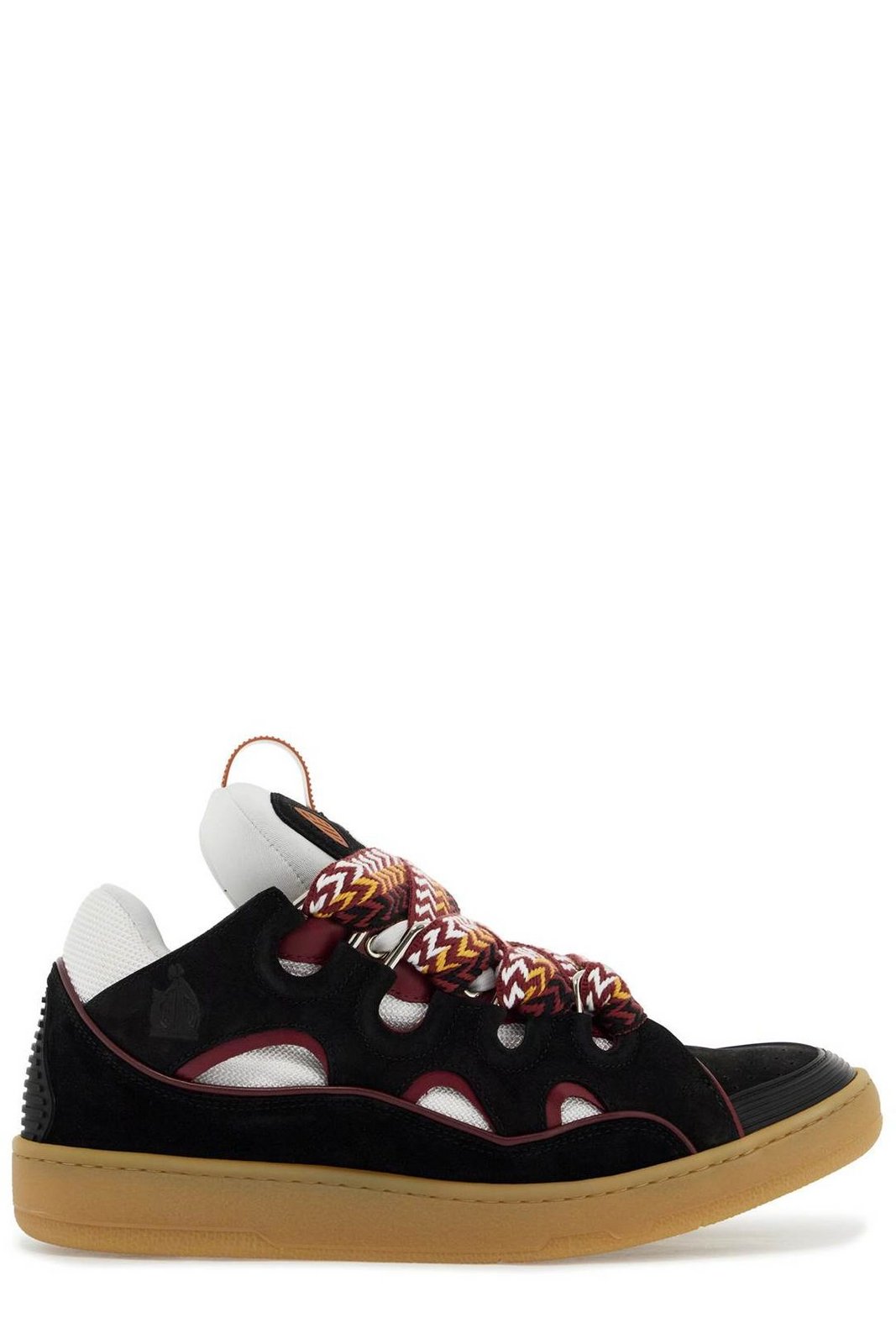 Lanvin Curb Lace-Up Sneakers
