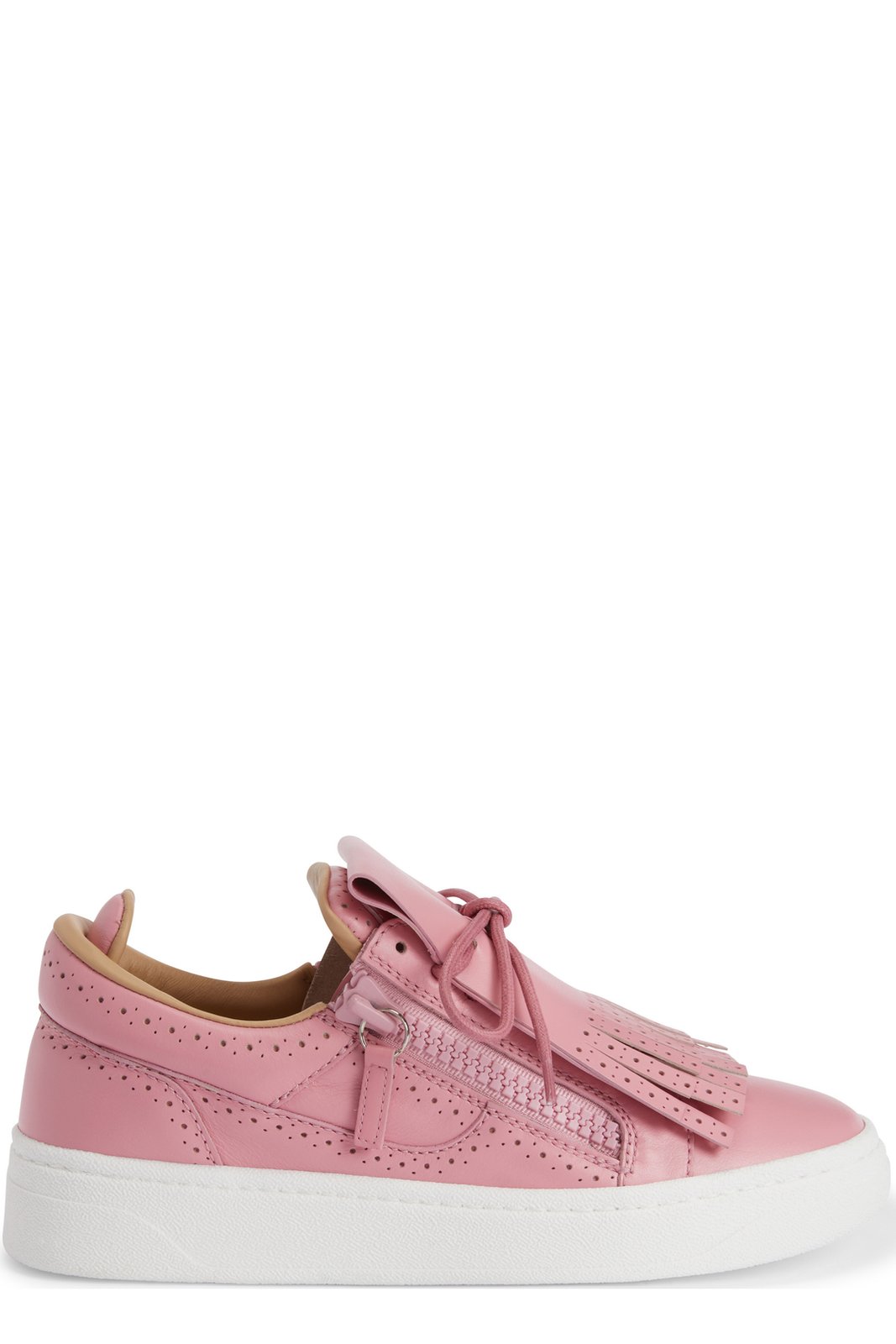 pinogeppeです。 Giuseppe Zanotti GZ 94 Fringed Low-Top Sneakers – Cettire