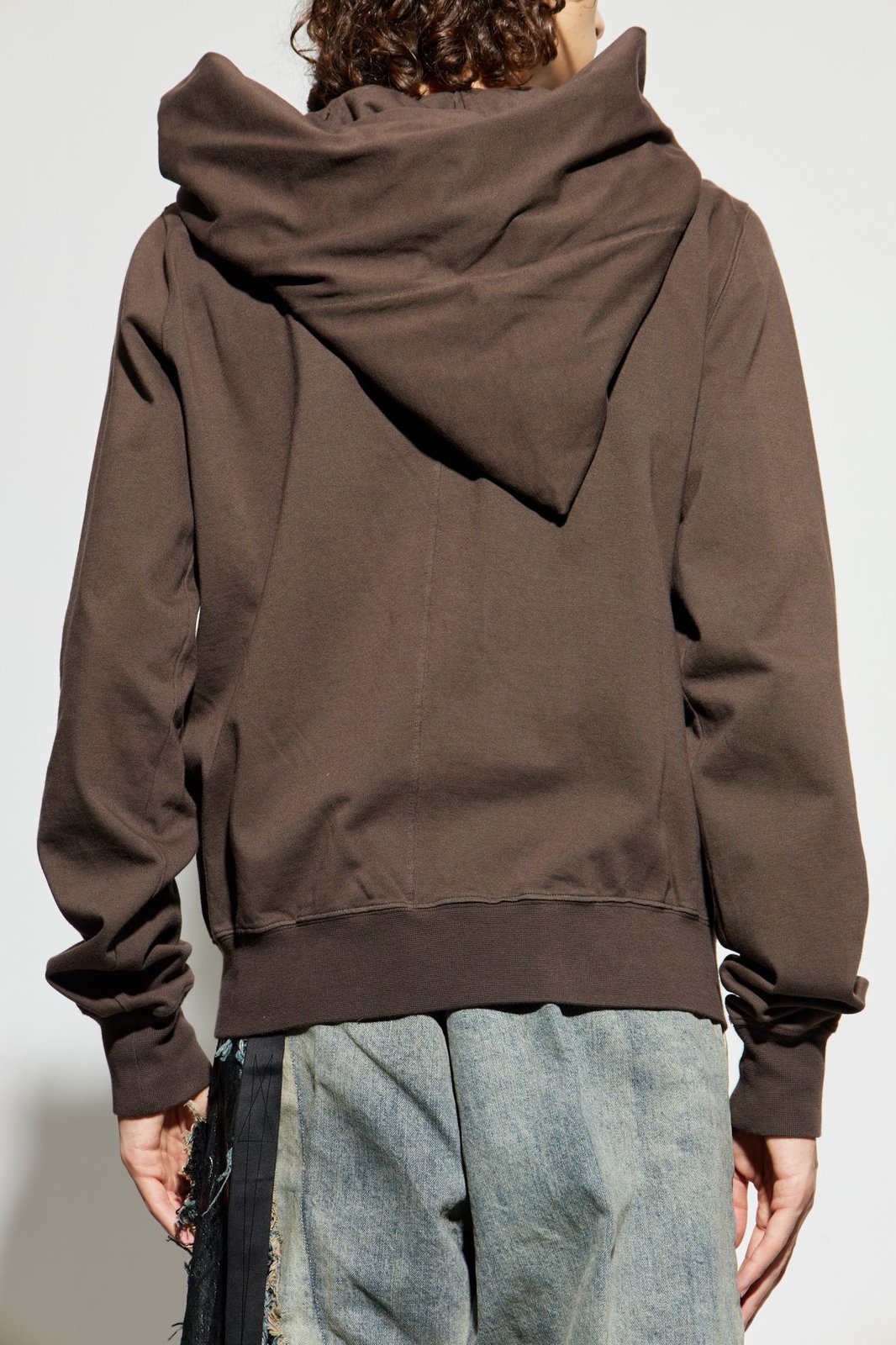 Rick Owens DRKSHDW Zip Detailed Hoodie