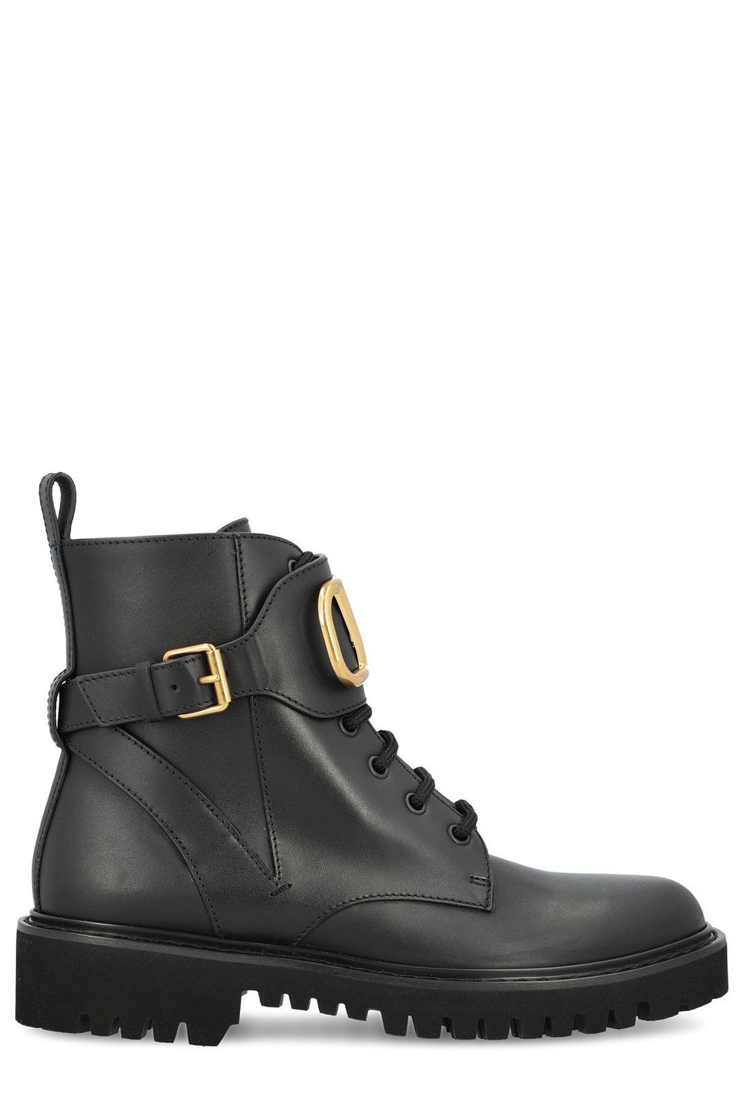Valentino Vlogo Signature Combat Boots