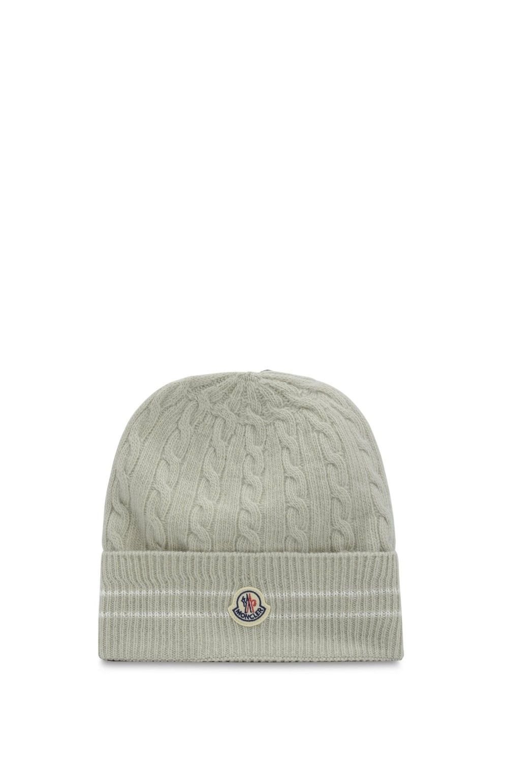 Moncler Enfant Logo Patch Beanie