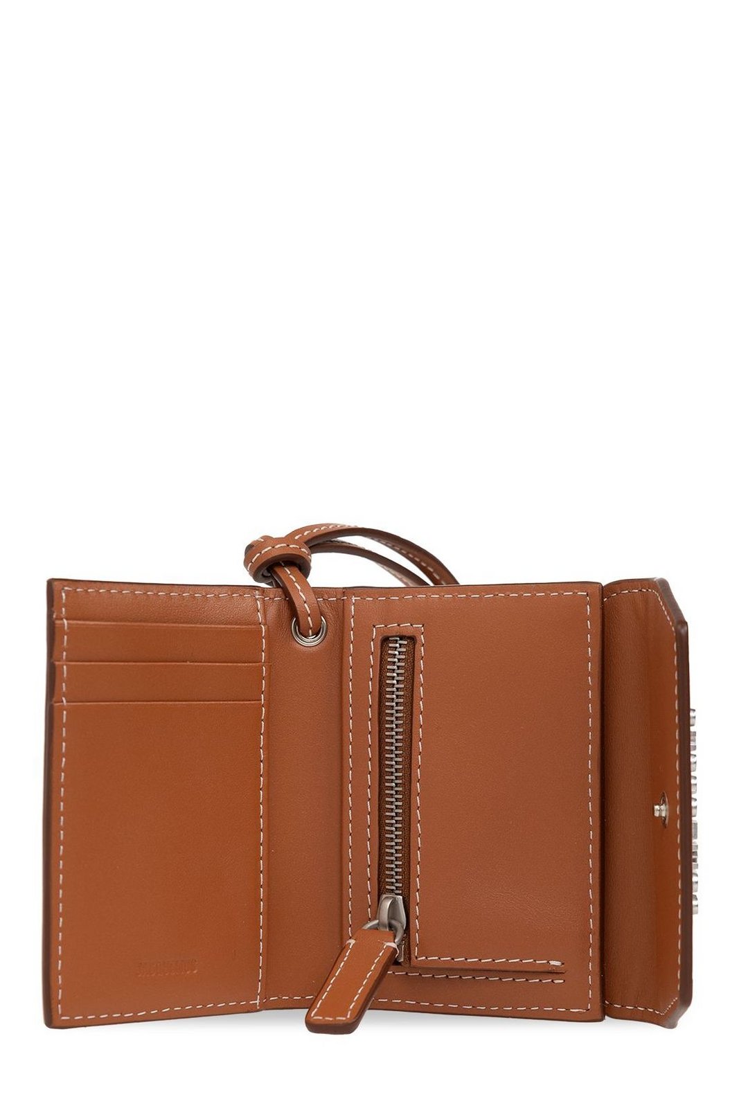 Jacquemus Logo Plaque Neck Strapped Wallet