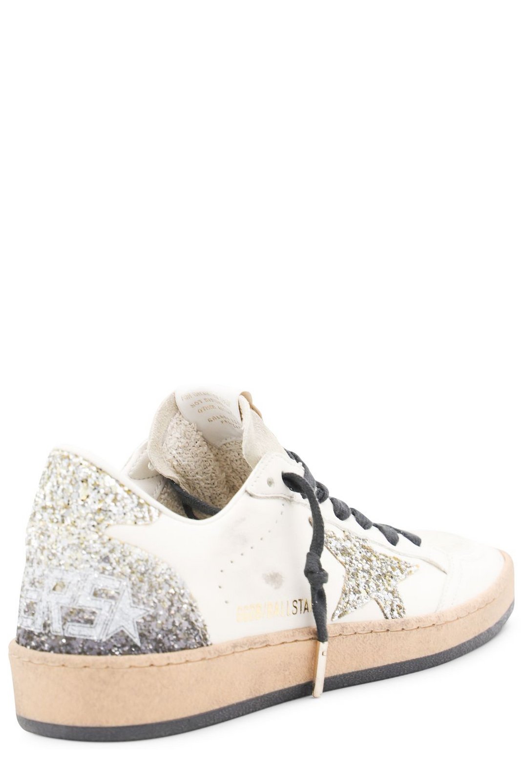 Golden Goose Deluxe Brand Ballstar Glittered Sneakers