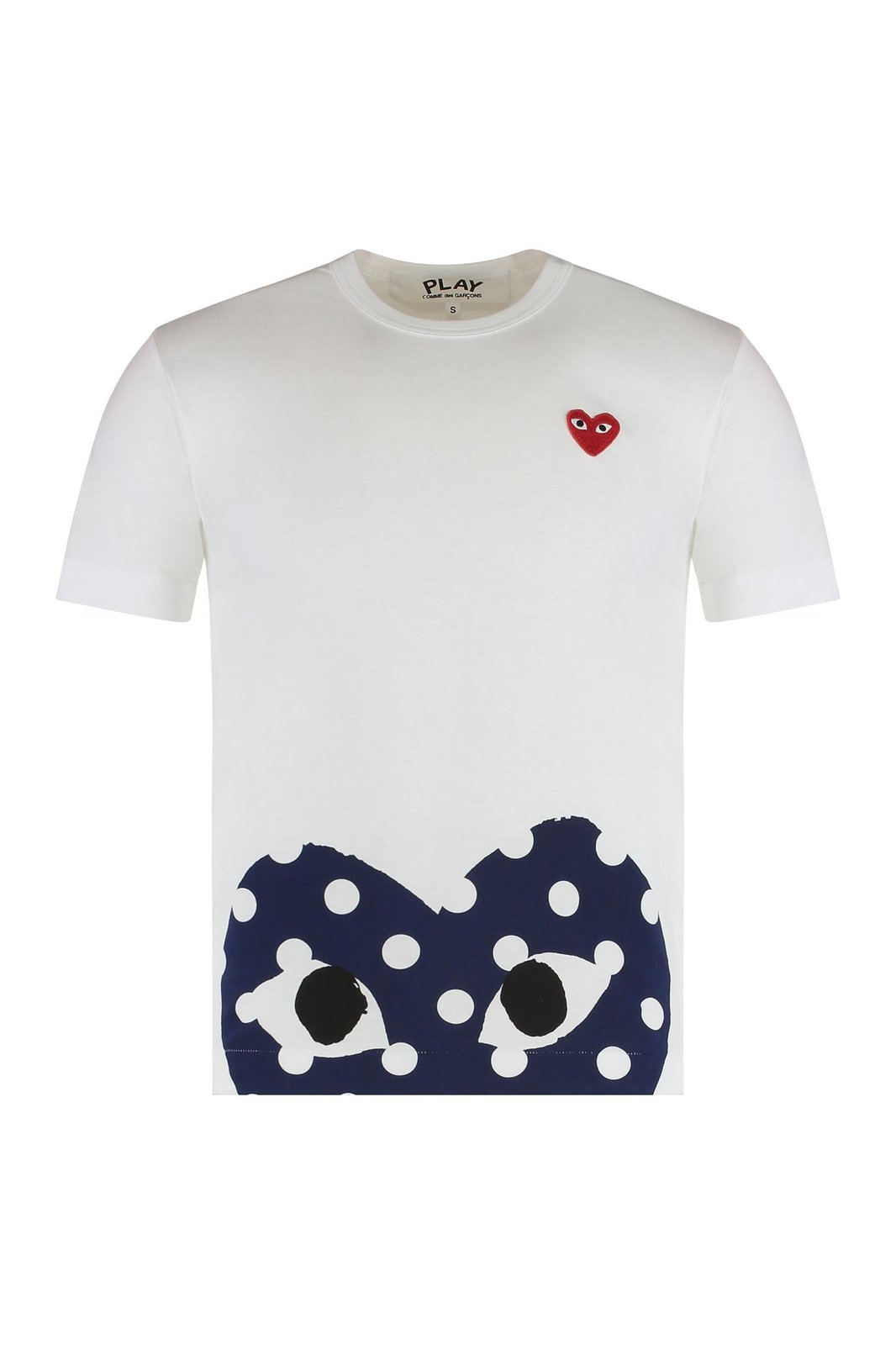 Comme des Garçons Play Heart Printed T-Shirt