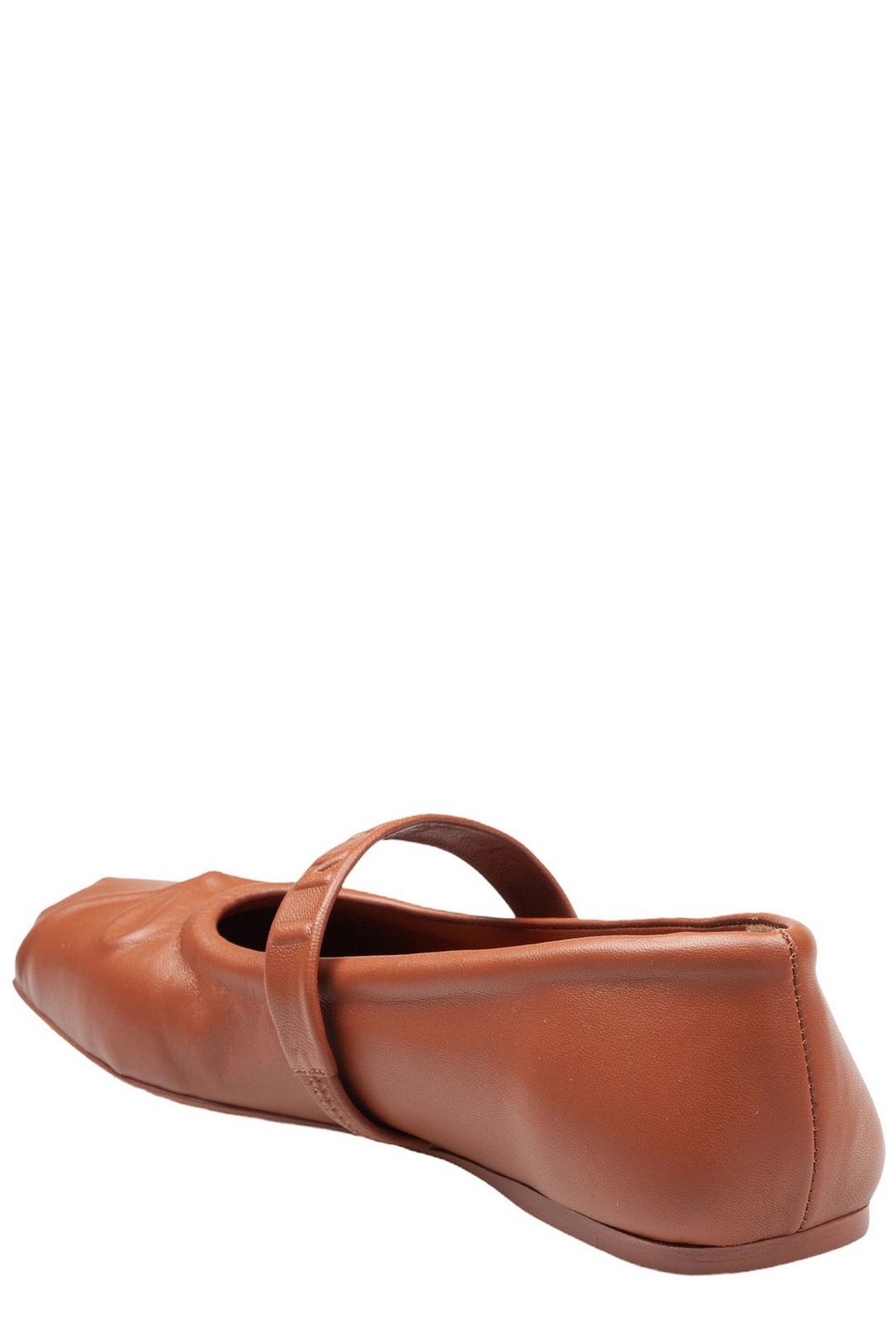 Marni Logo Embossed Ballet Flats