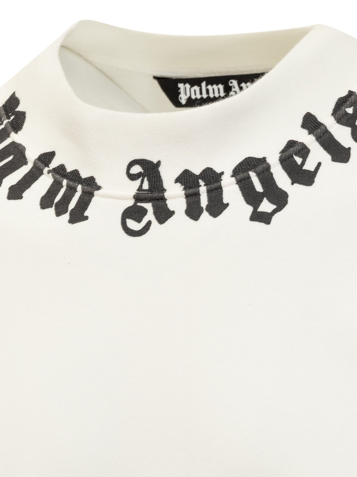 Palm Angels Logo Printed Crewneck Sweatshirt