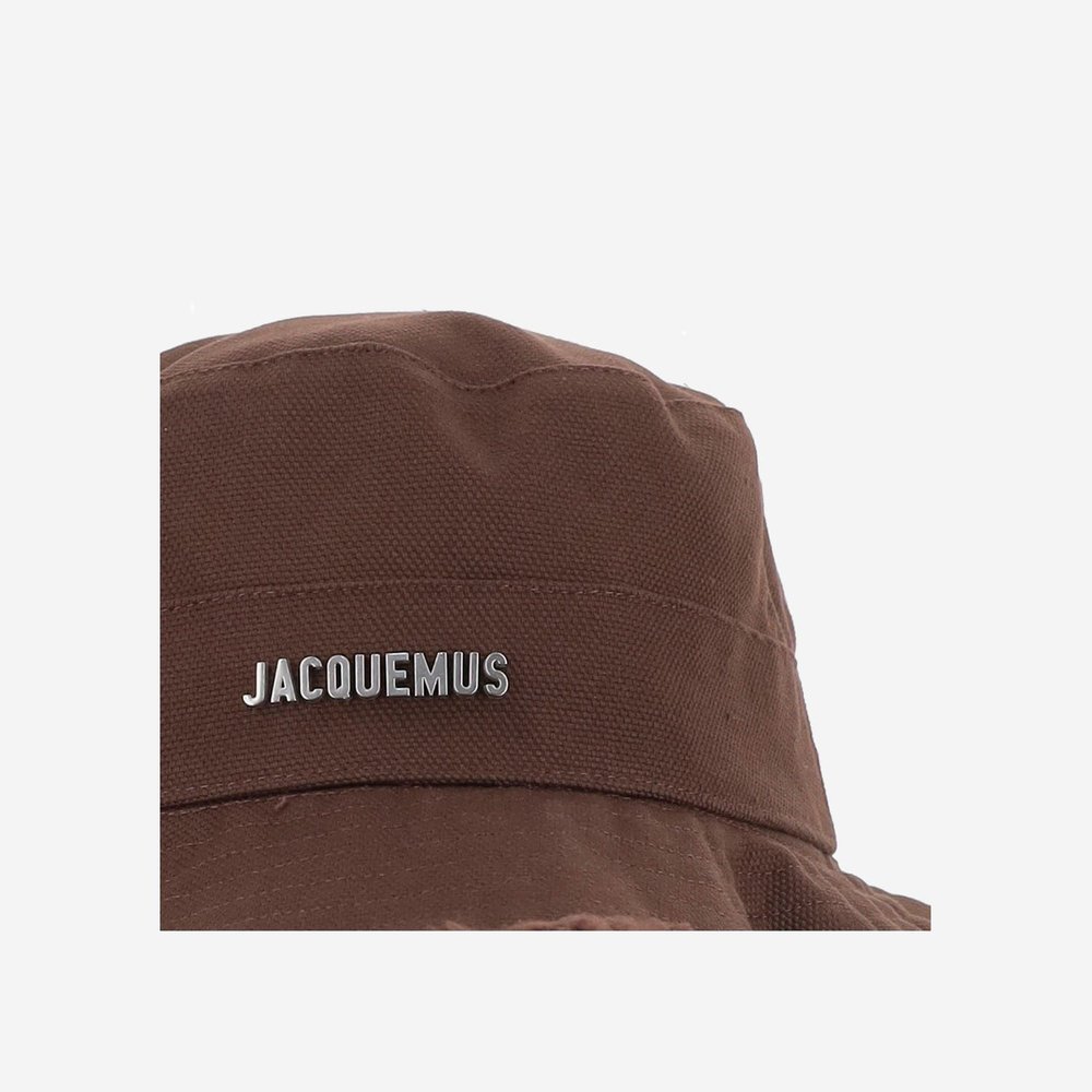 JACQUEMUS ブラウンフリンジキャップ JACQUEMUS ブラウンフリンジキャップ JACQUEMUS ブラウン