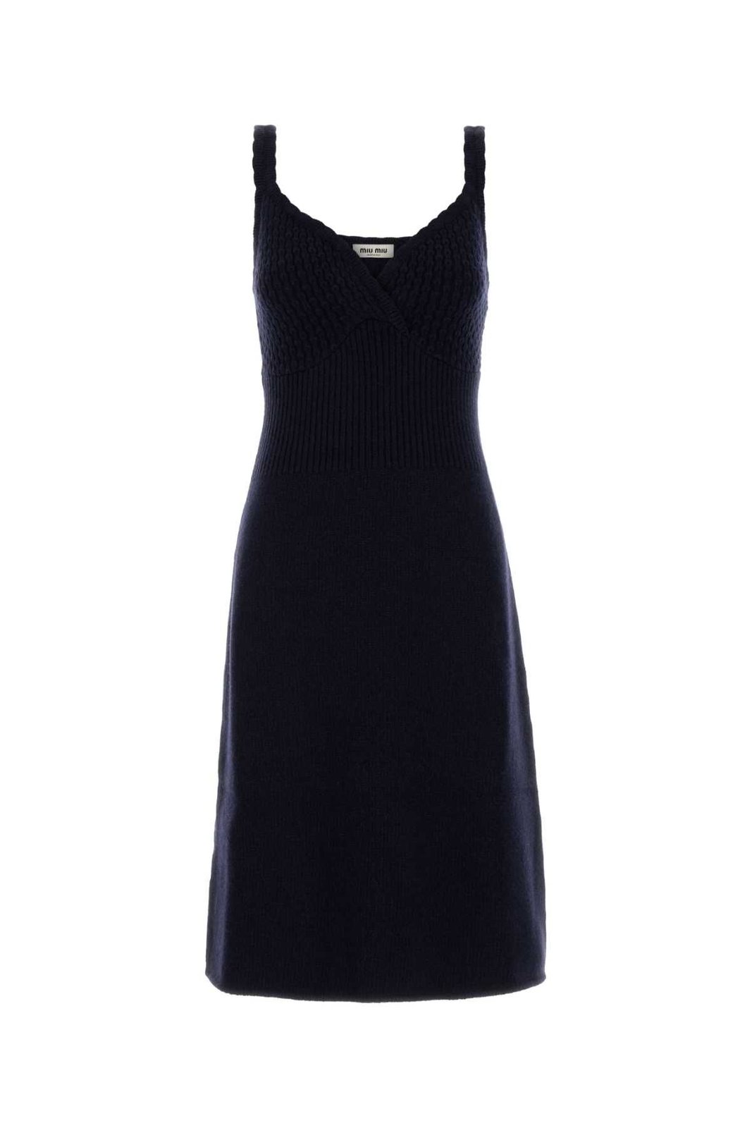 Miu Miu Sleeveless Knitted Dress