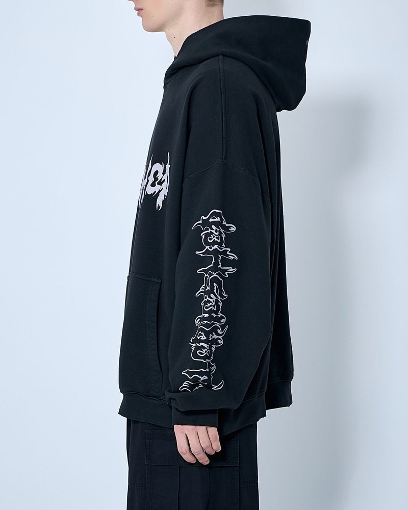 032C 페이스리스 후드 풀오버