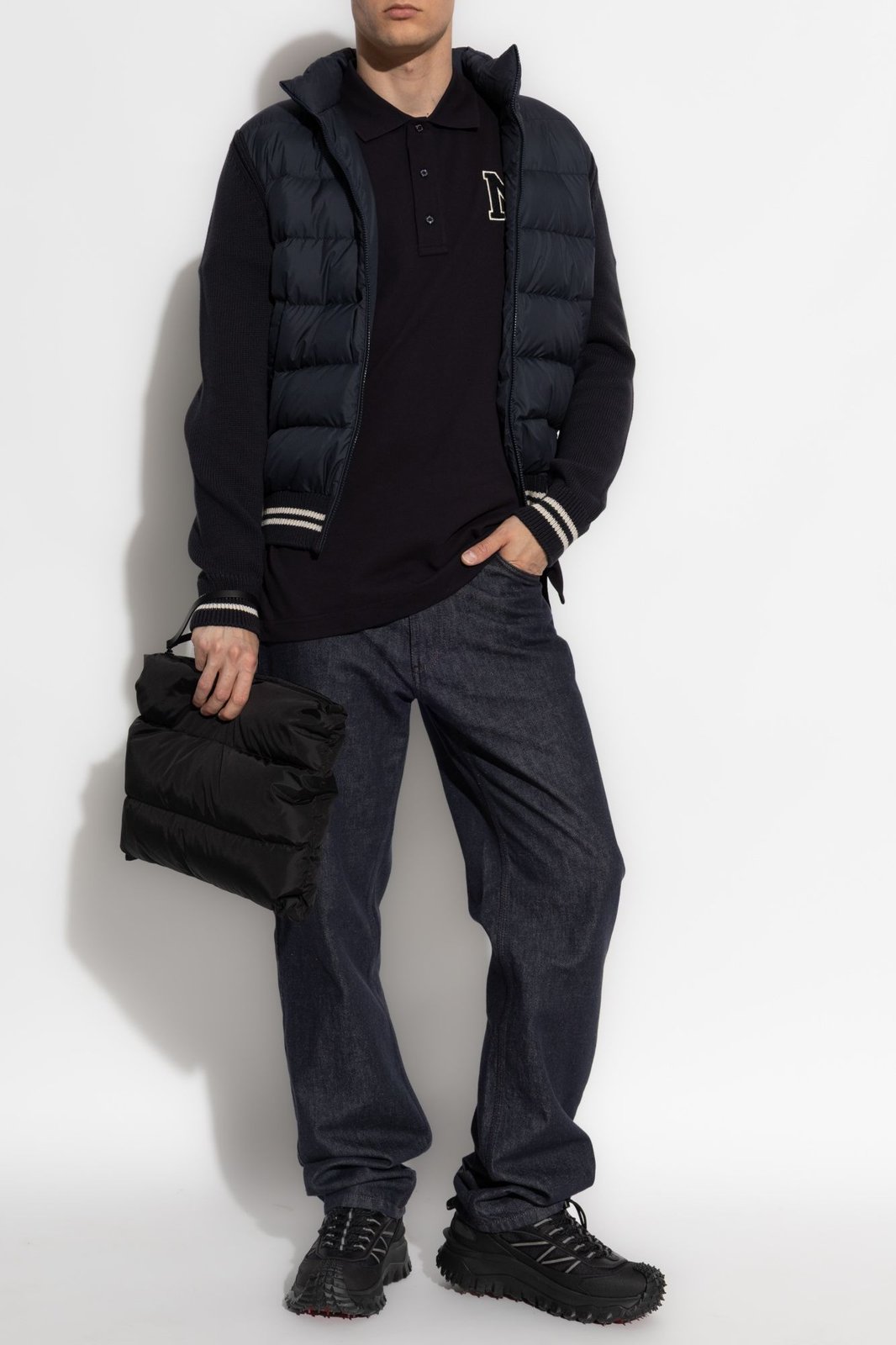 Moncler Panelled Zipped Jacket