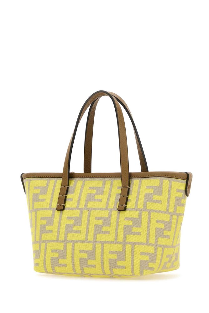 Fendi Roll FF Jacquard Mini Tote Bag – Cettire