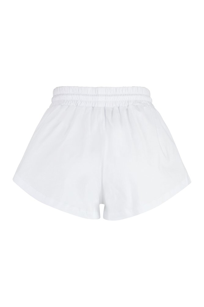 MSGM Logo Embroidered Drawstring Shorts – Cettire