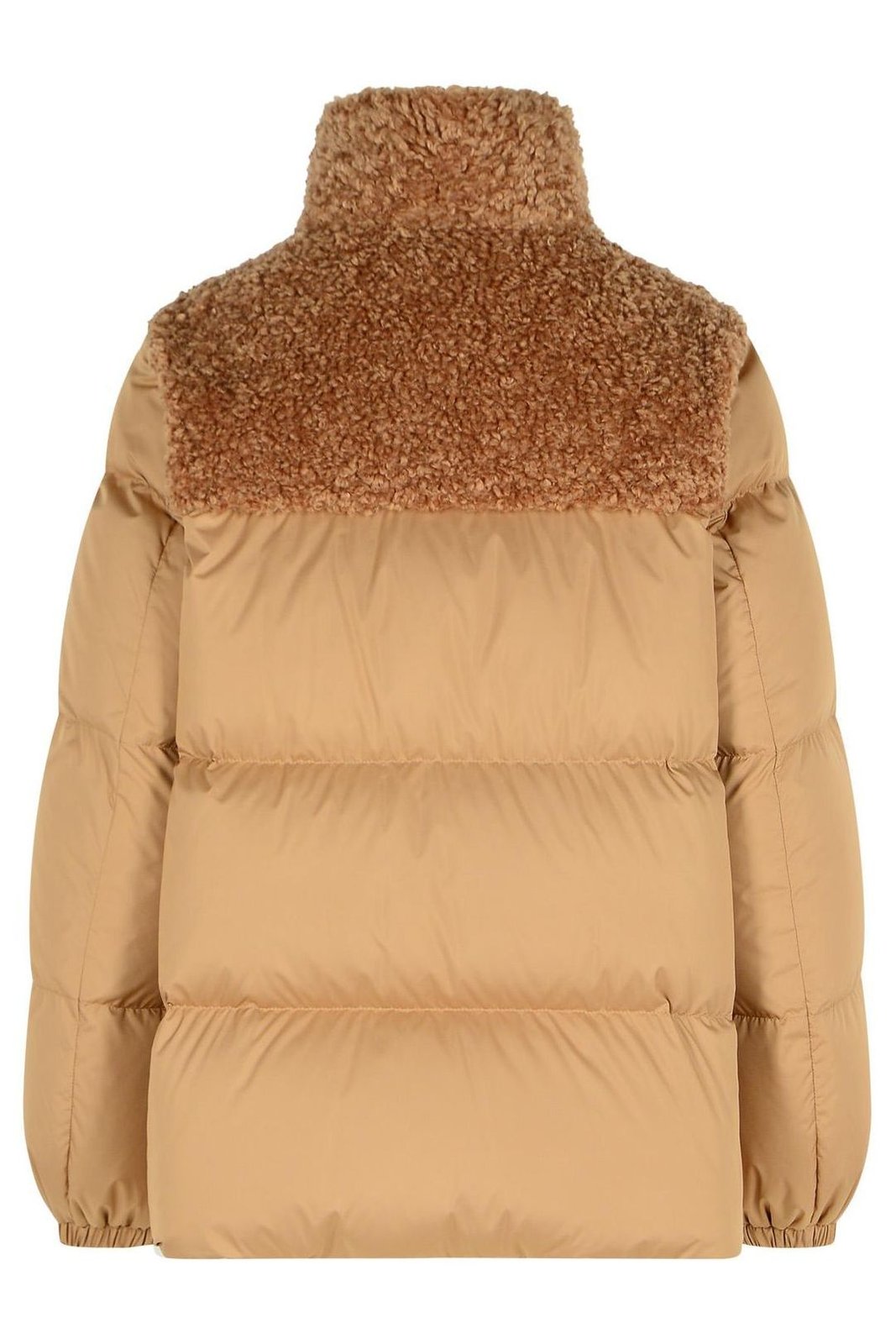 Moncler Esnaie Logo Patch Zip-Up Jacket