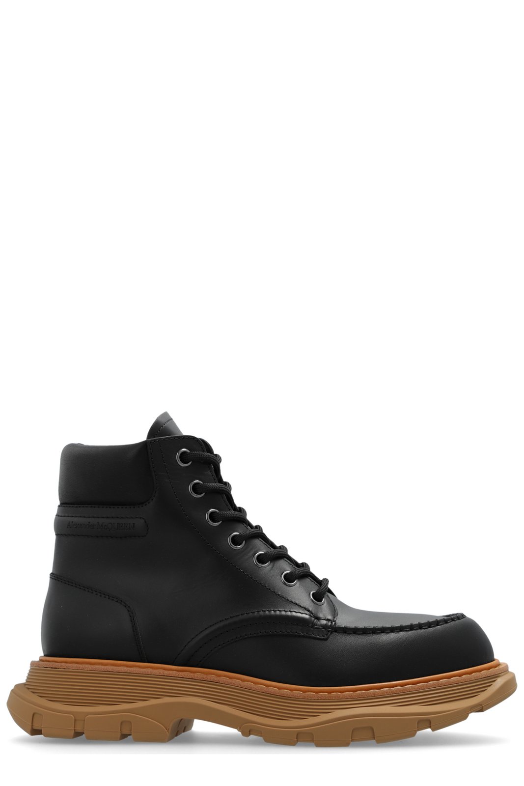 Alexander McQueen Lace Up Platform Boots – Cettire display picture 3
