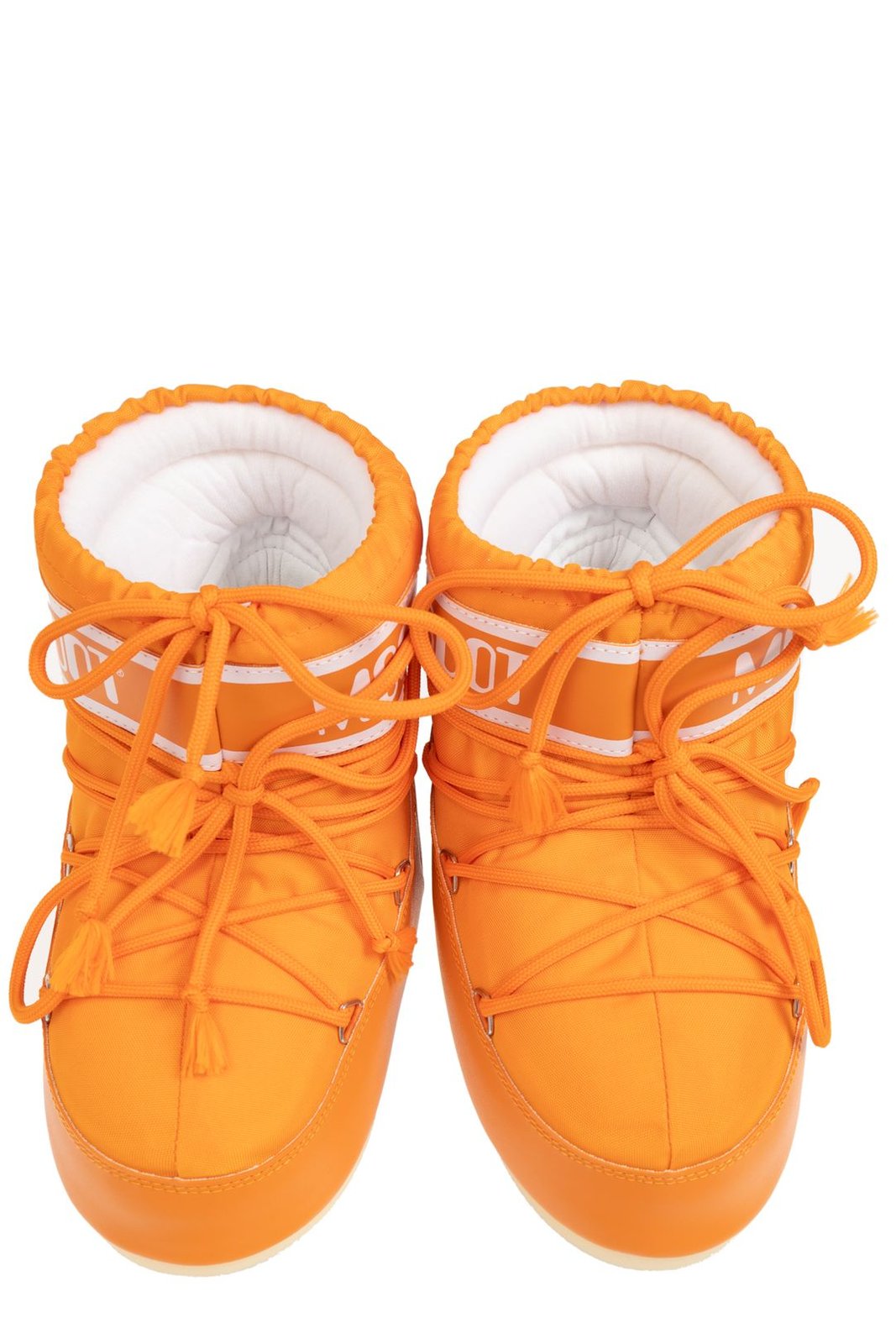 Moon Boot Kids Icon Logo Printed Lace-Up Boots
