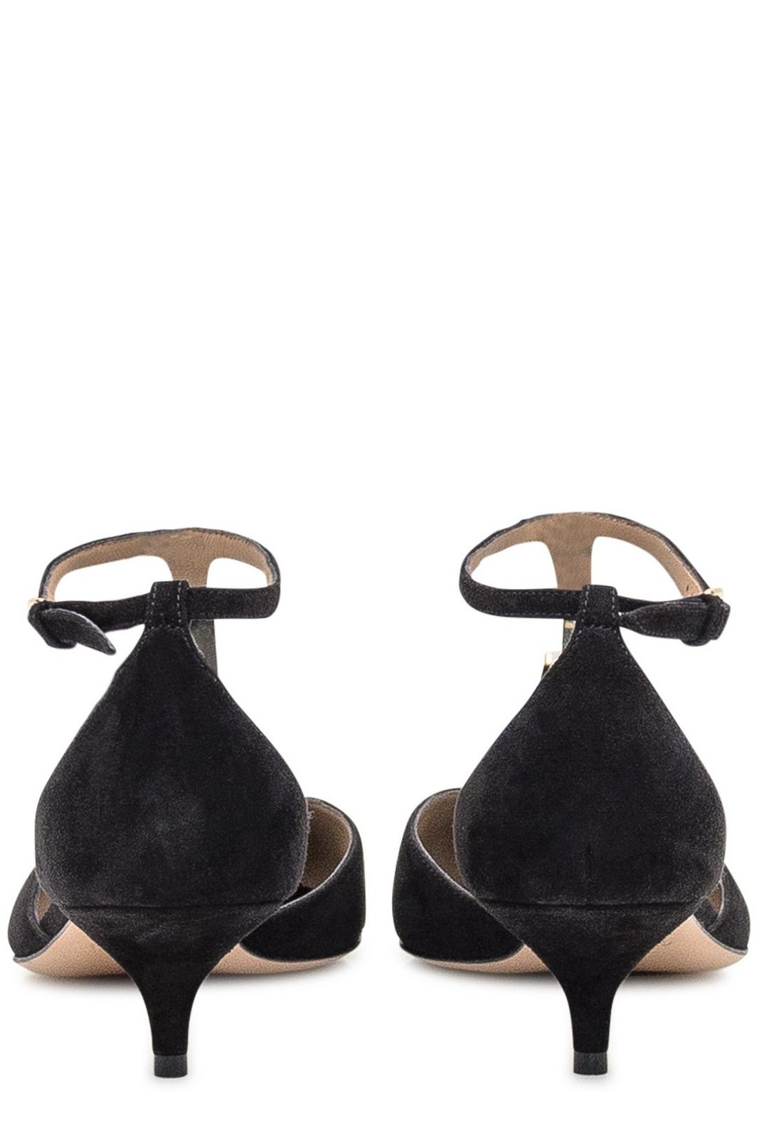 Ferragamo F Buckle T-Strap Pumps