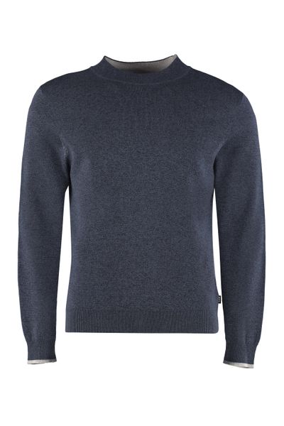 Boss Hugo Boss Ribbed-Knit Crewneck 