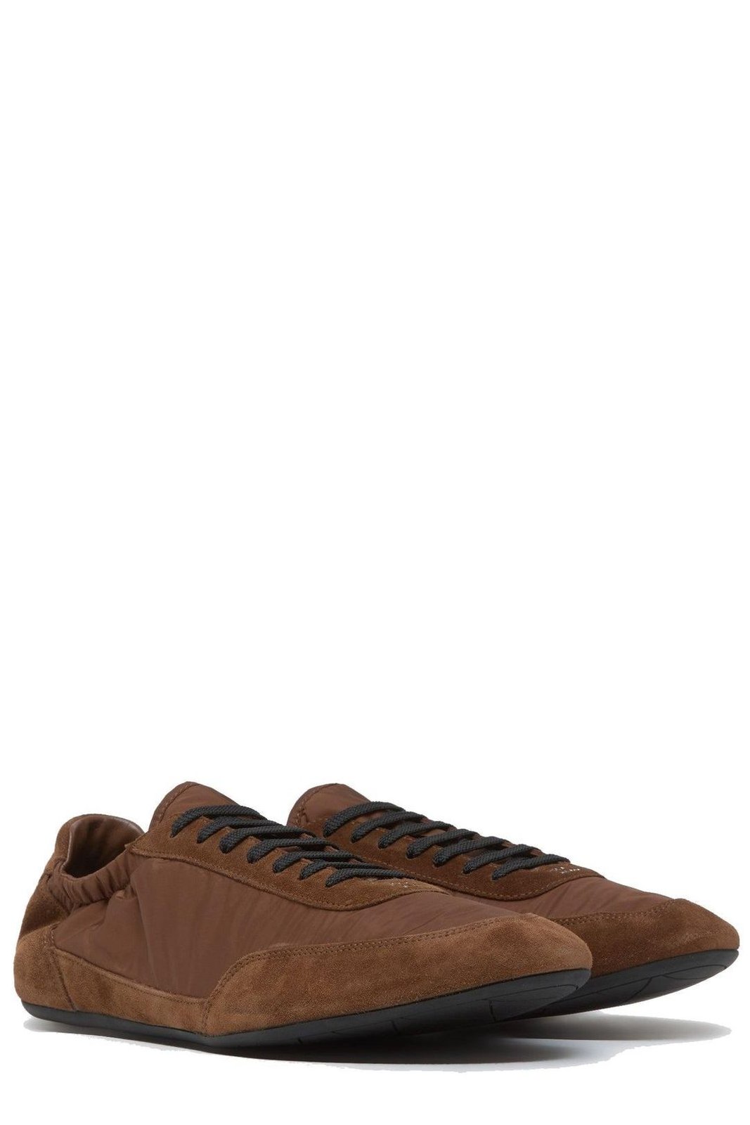 Prada Collapse Re-Nylon Lace-Up Sneakers