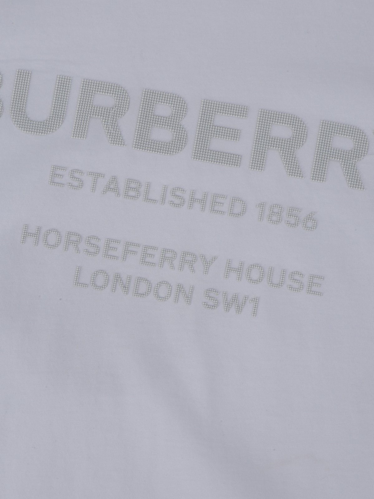 Burberry Kids Logo Printed Crewneck T-Shirt