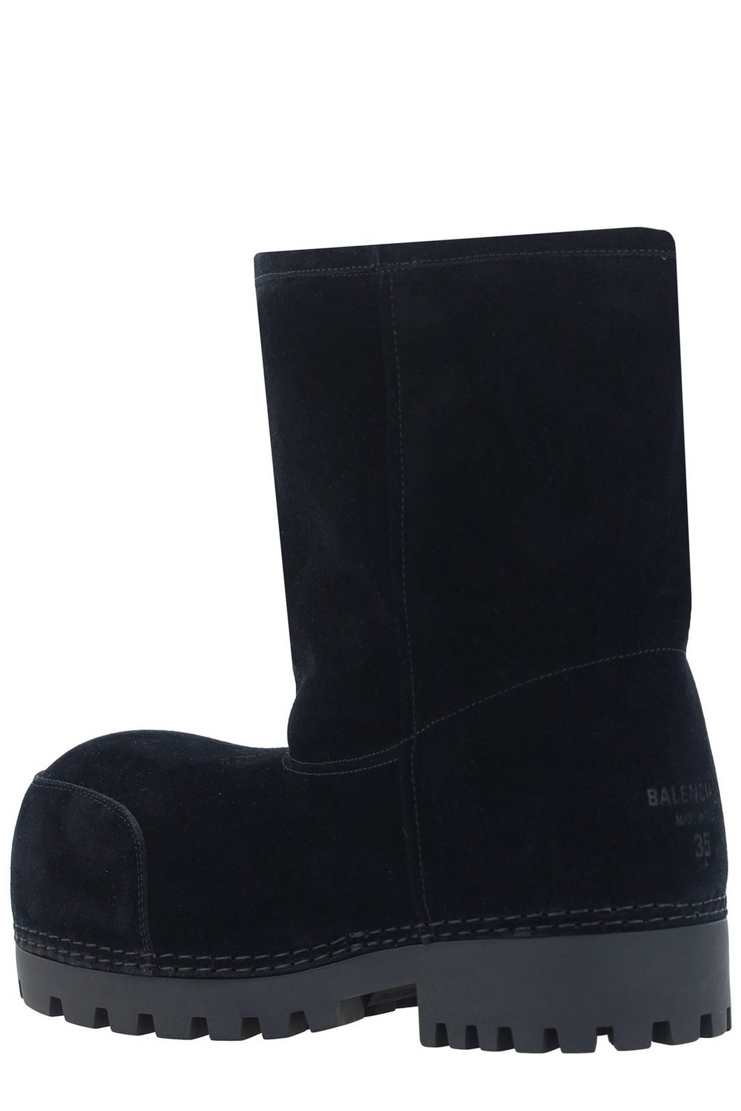 Balenciaga Alaska Fur Low Boots