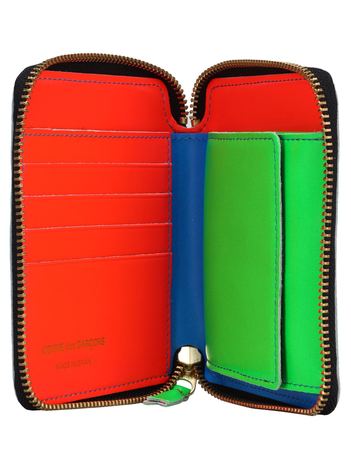 Comme des Garçons Wallet Small Super Fluo Wallet – Cettire