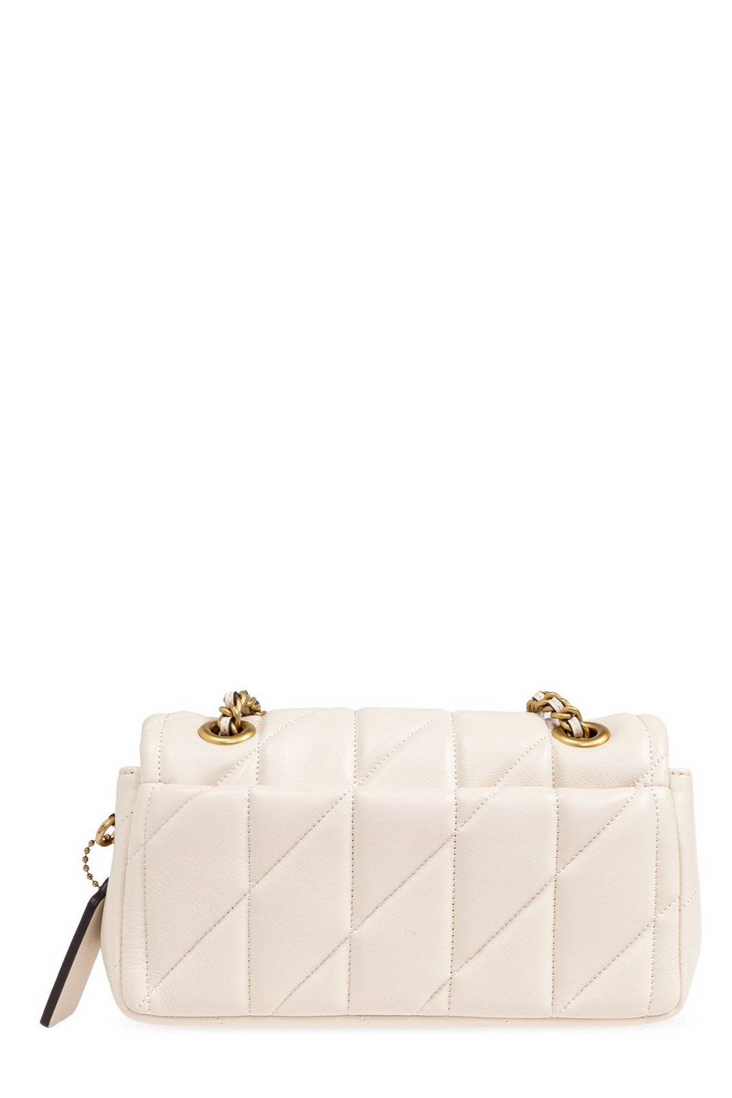 Coach Tabby 20 Logo Plaque Quilted Shoulder Bag