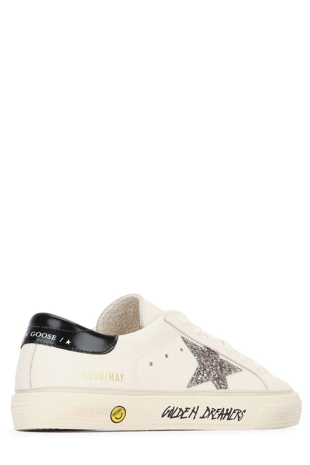 Golden Goose Kids Round Toe Lace-Up Sneakers