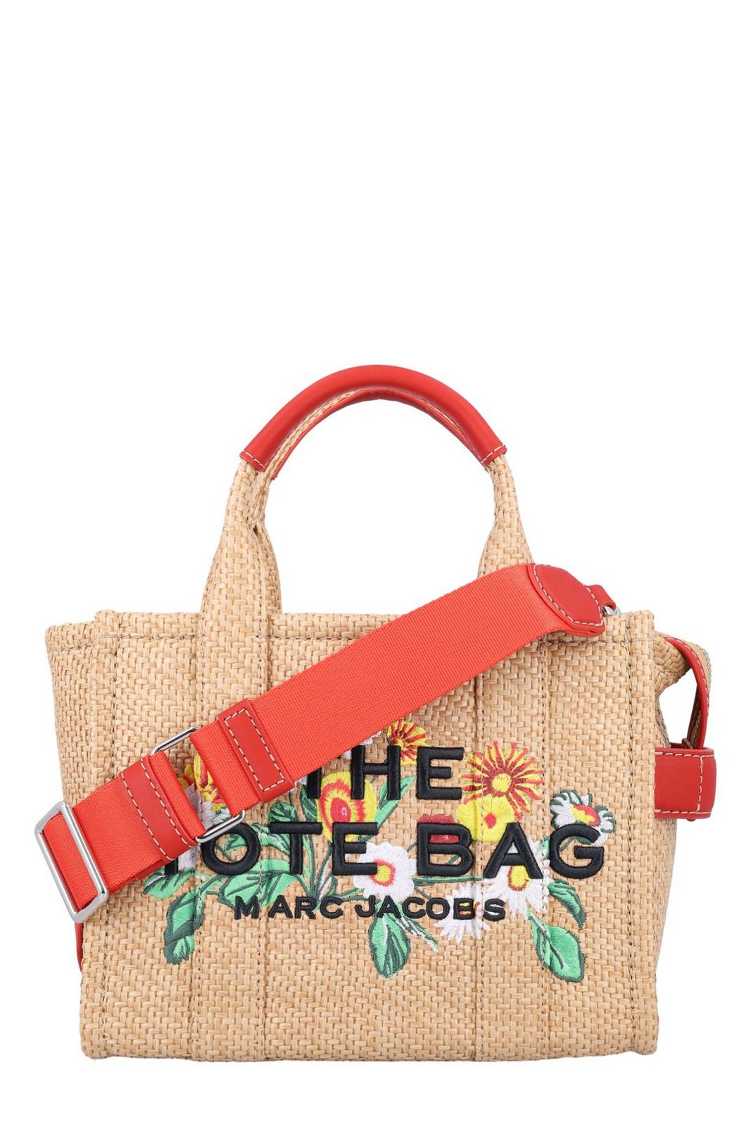 Shop Marc Jacobs The Daisy Woven Small Tote Bag on Sale at