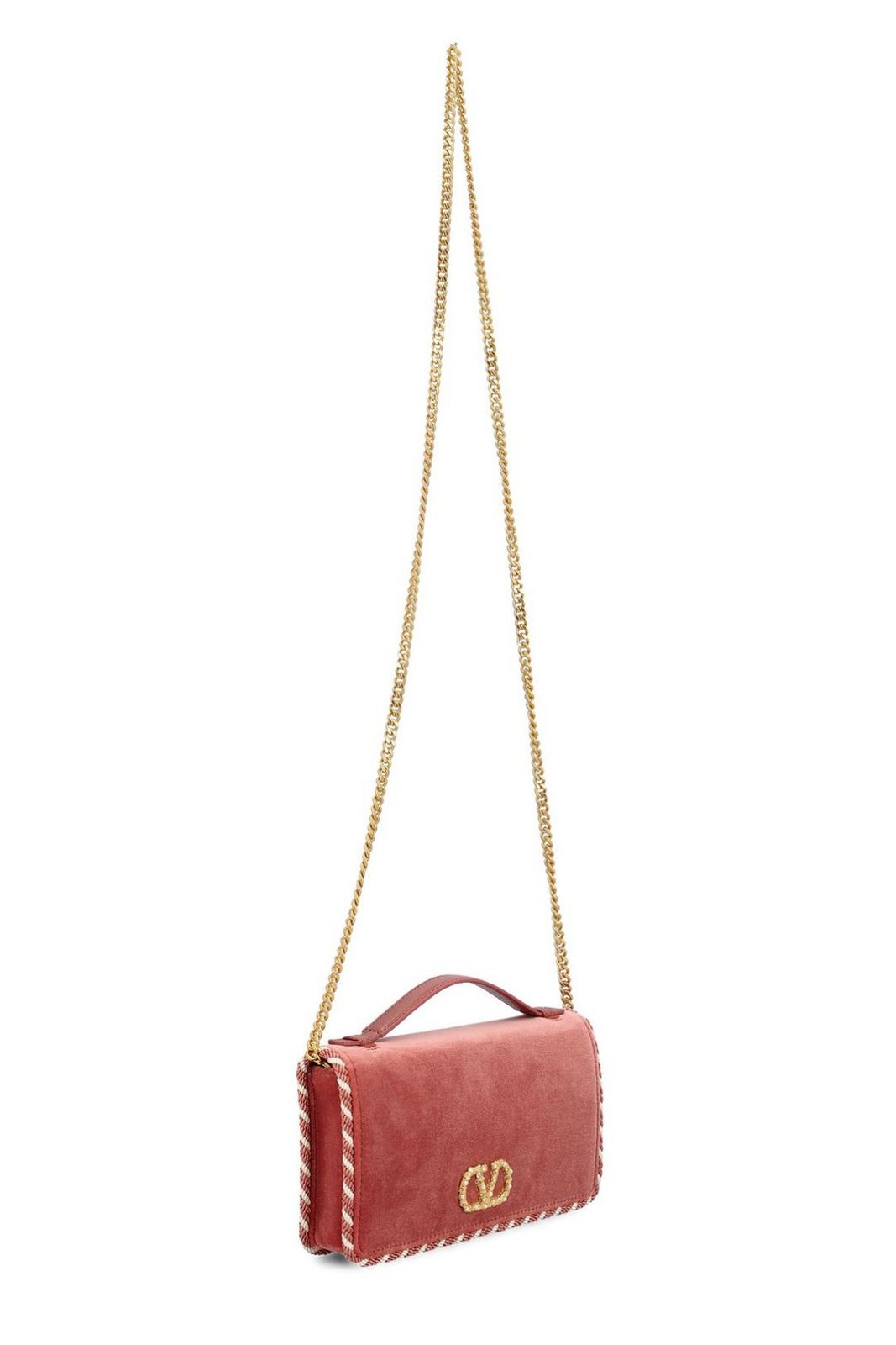 Valentino	VLogo Signature Braided Edge Tote Bag