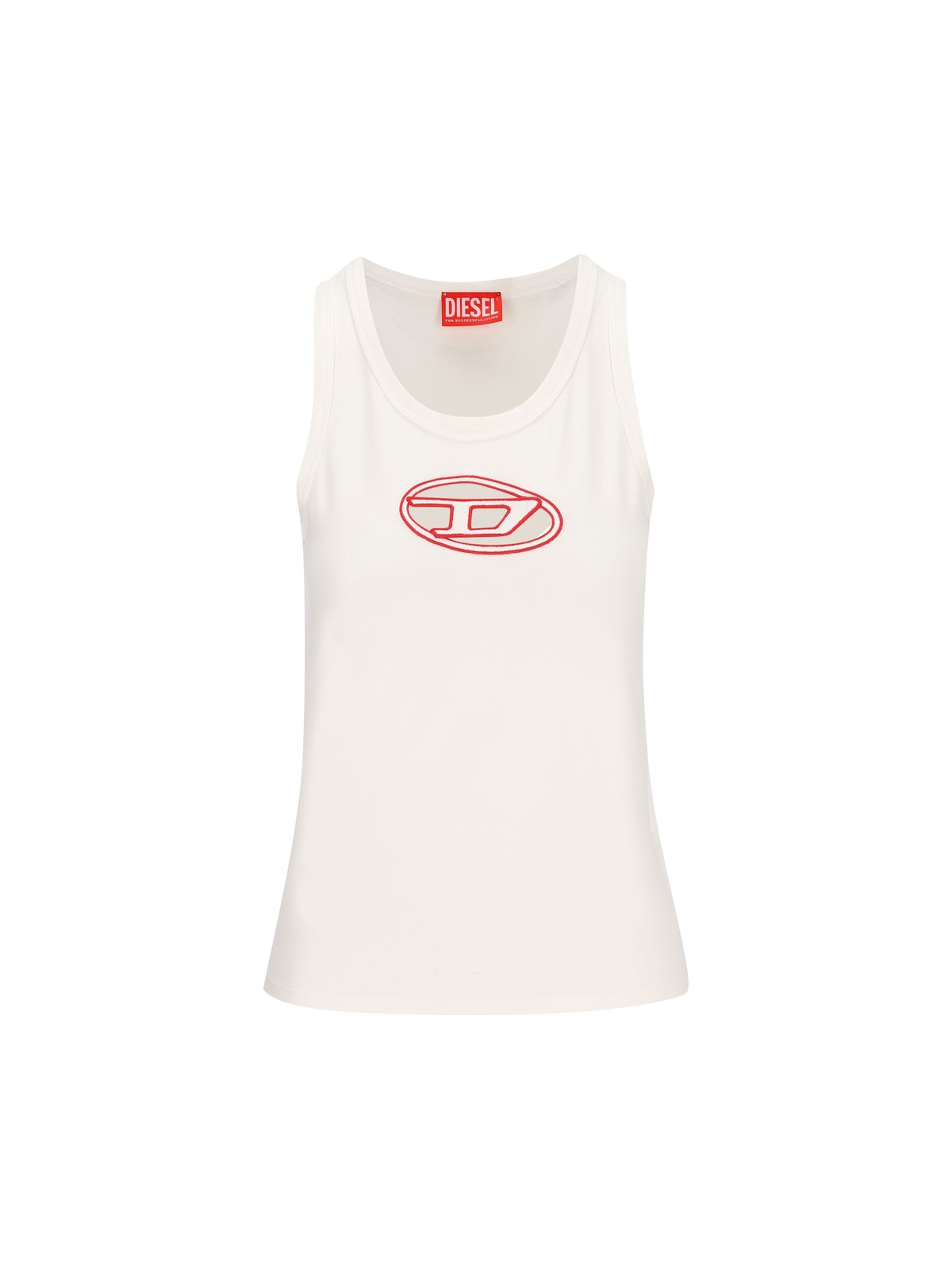 Diesel T-Lynys-Od Cut-Out Oval D Logo Tank Top