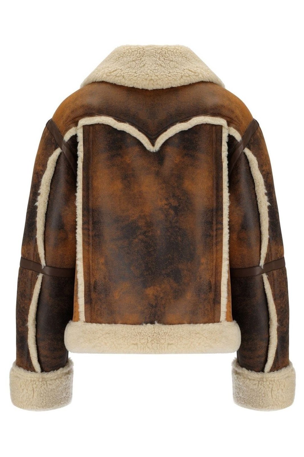 Stand Studio Lessie Zipped Faux-Shearling Jacket – Cettire