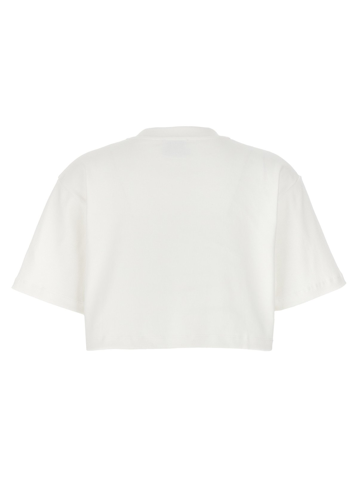 Off-White Off-Stamp Crewneck Cropped T-Shirt