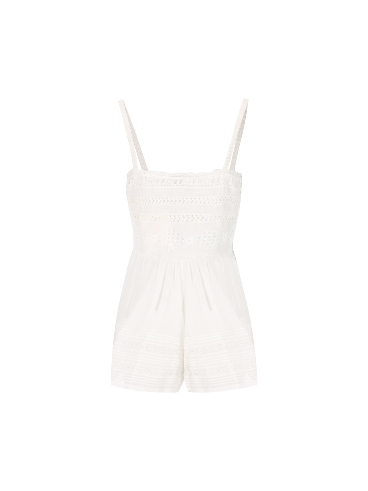【送料&関税込】Marant Atoile dylan Jumpsuit MARANT ETOILE Dylan Cotton Voile Short Jumpsuit Isabel