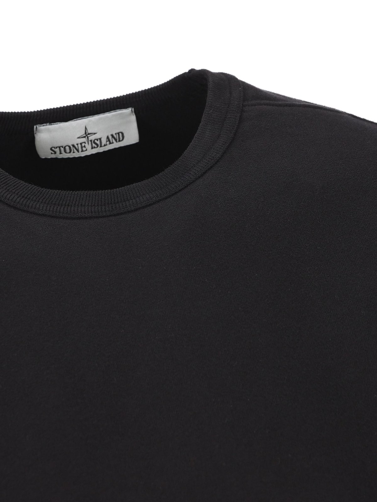 Stone Island Logo Patch Crewneck Sweatshirt