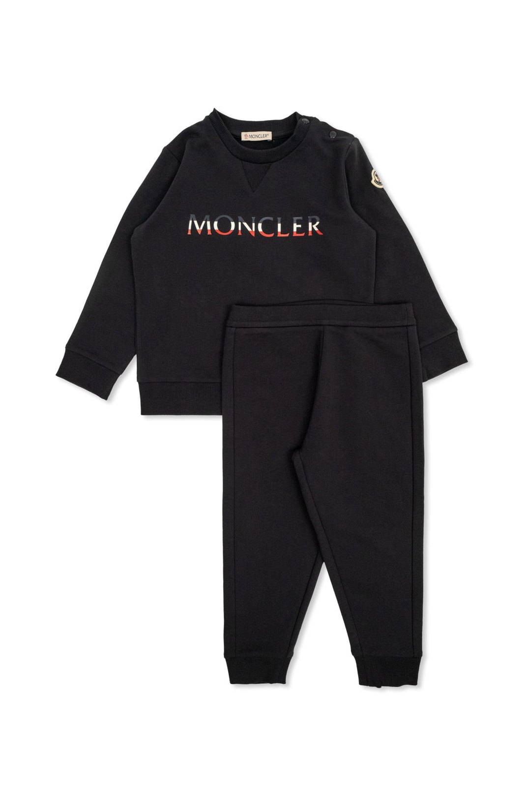 Moncler Enfant Logo Patch Tracksuit Set