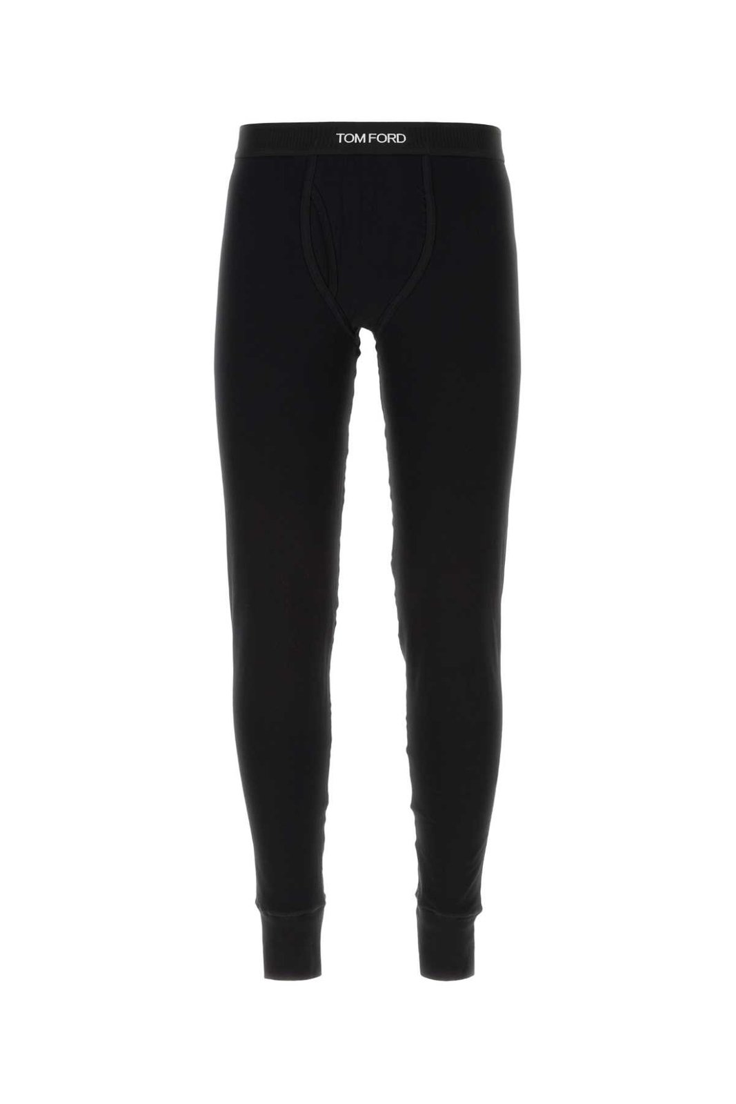 Tom Ford Logo Waistband Slim Cut Leggings