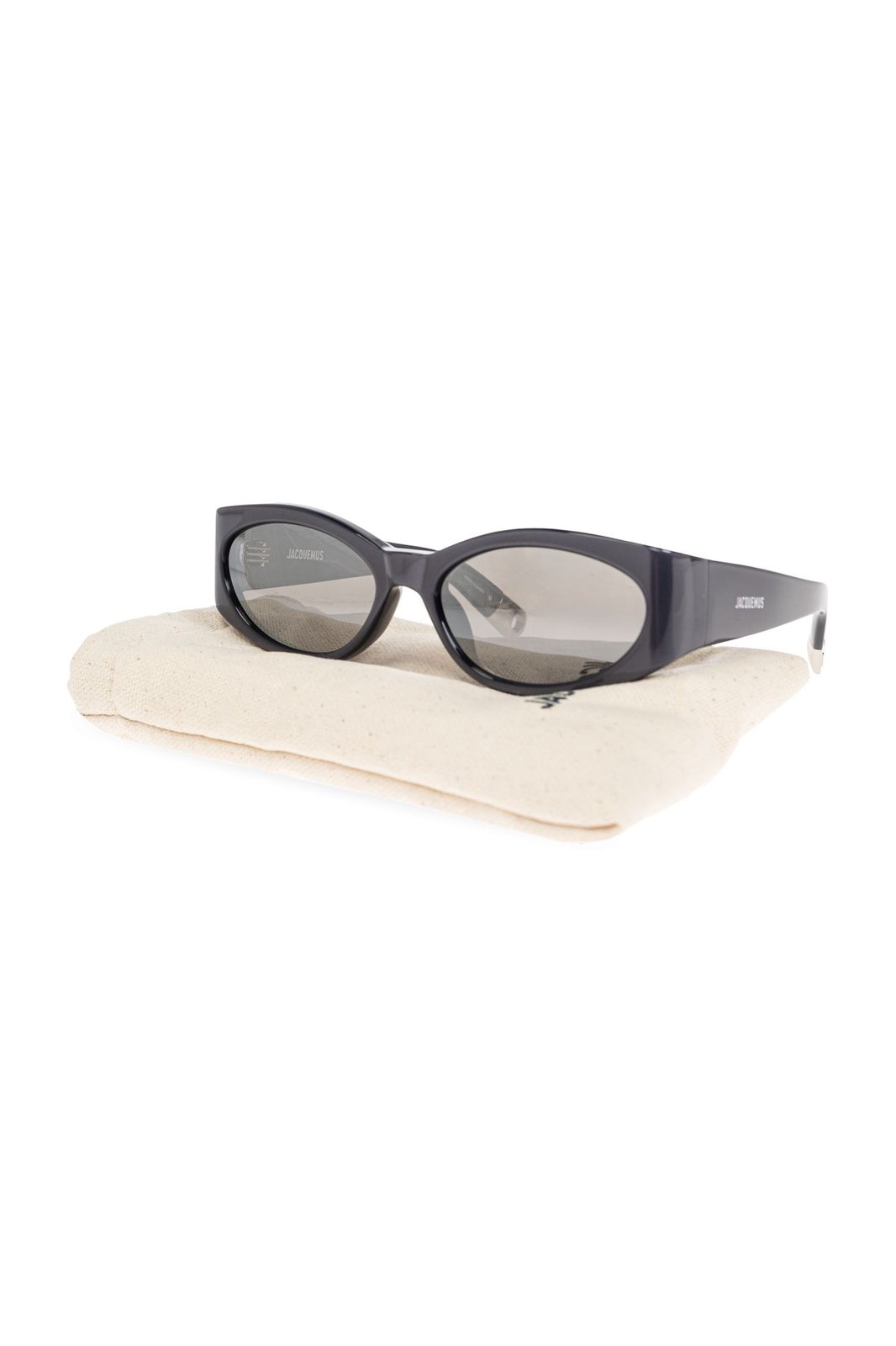 Jacquemus Oval Frame Sunglasses