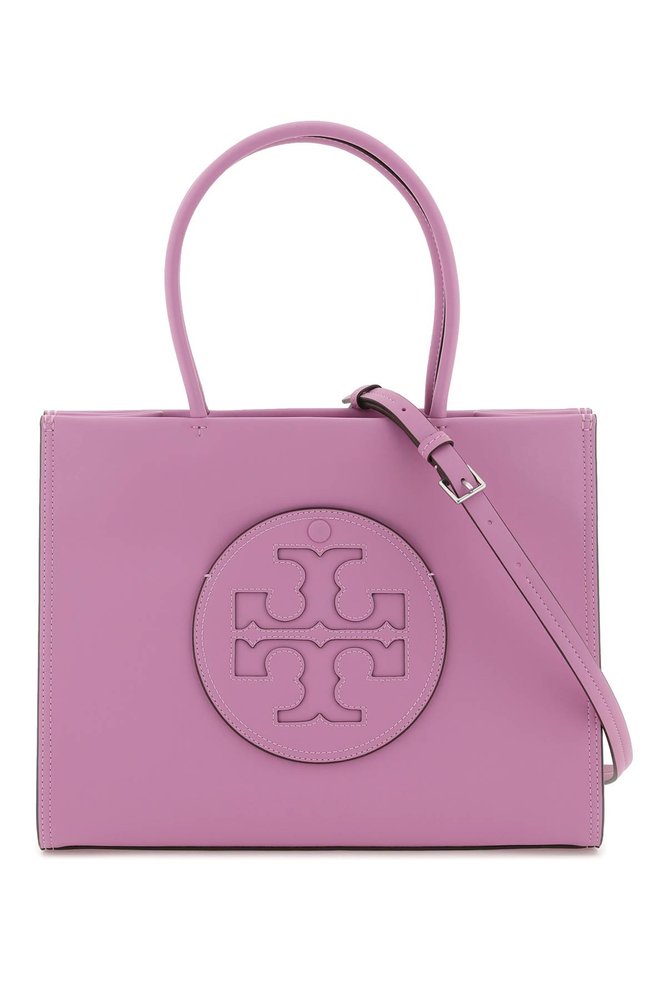 Tory Burch Ella Logo Patch Tote Bag In Purple ModeSens