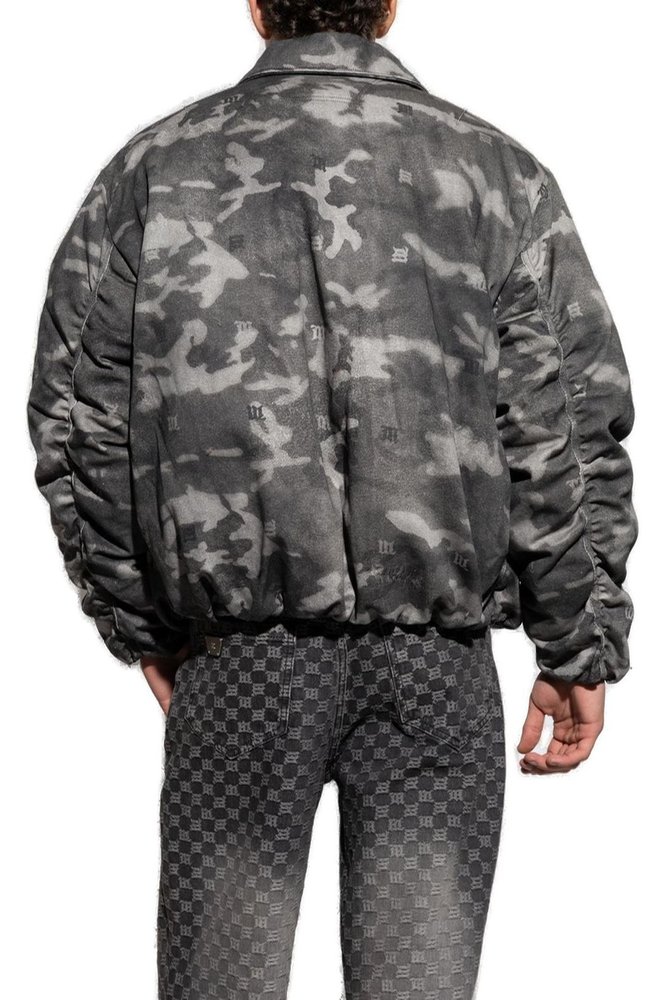 Misbhv Camo Puffer Bomber Jacket – Cettire