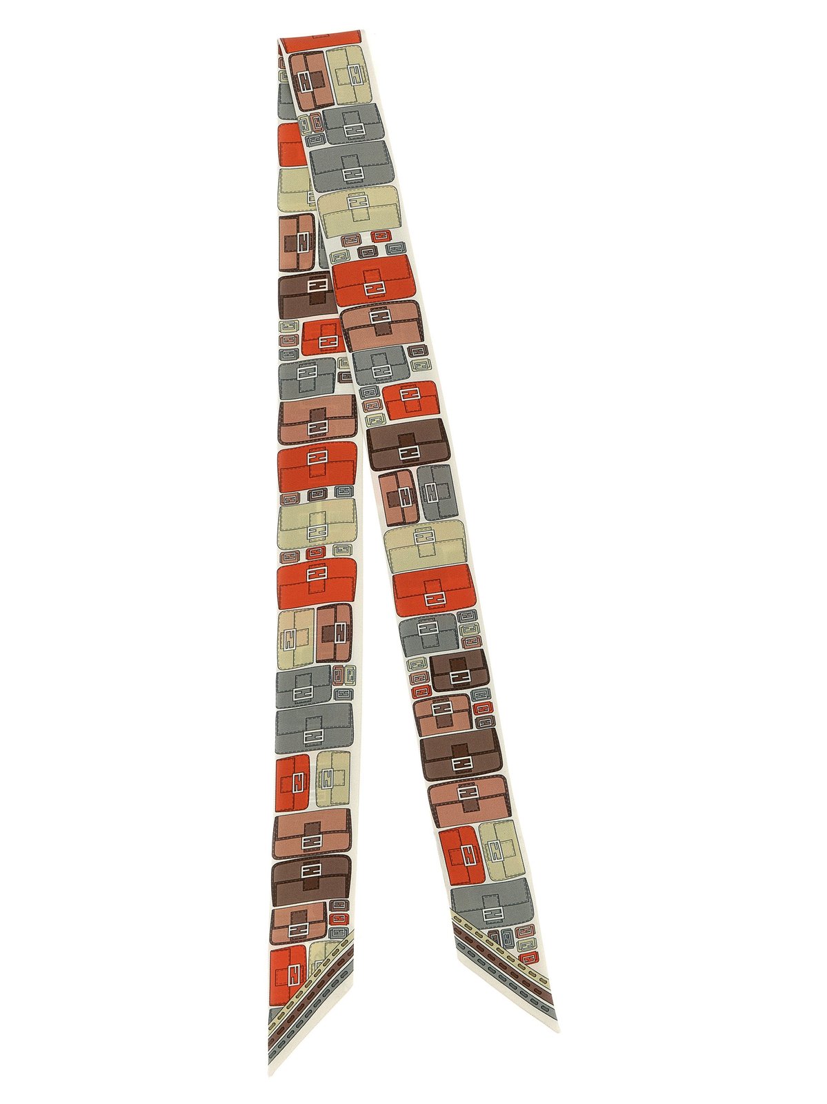 Fendi Patterned Wrappy Scarf