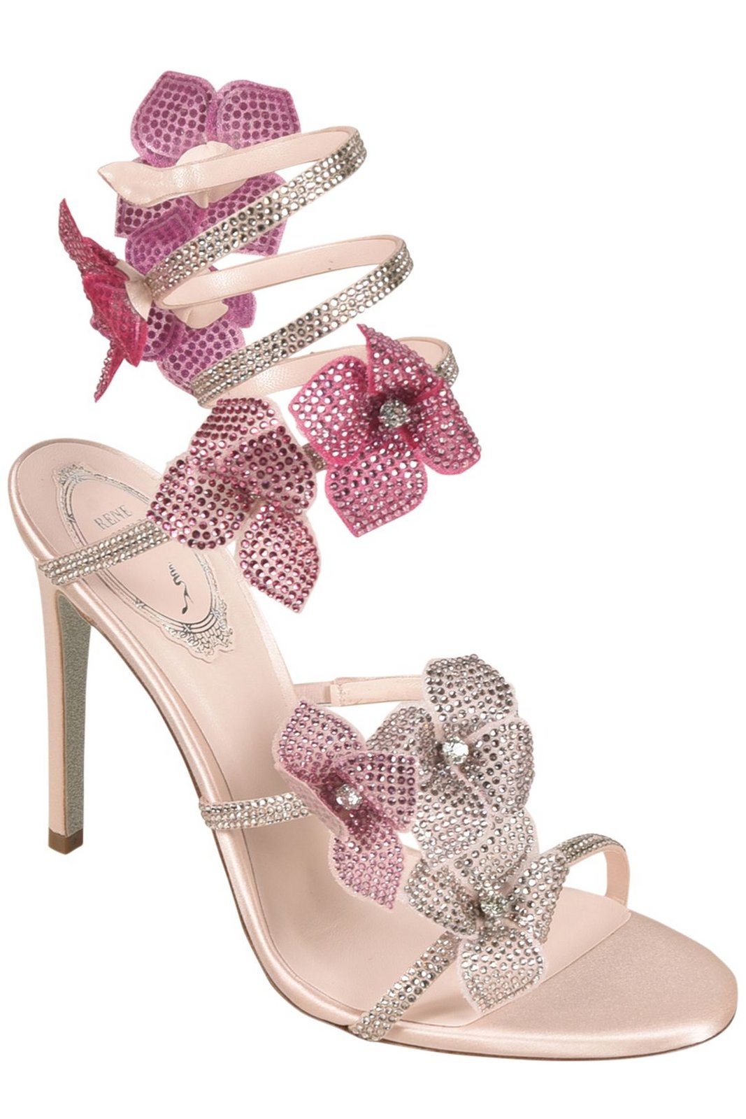 René Caovilla Embellished Floriane Sandals