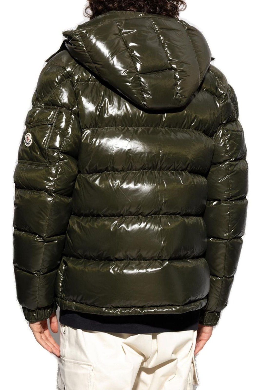 Moncler Maya Hooded Short Down Jacket