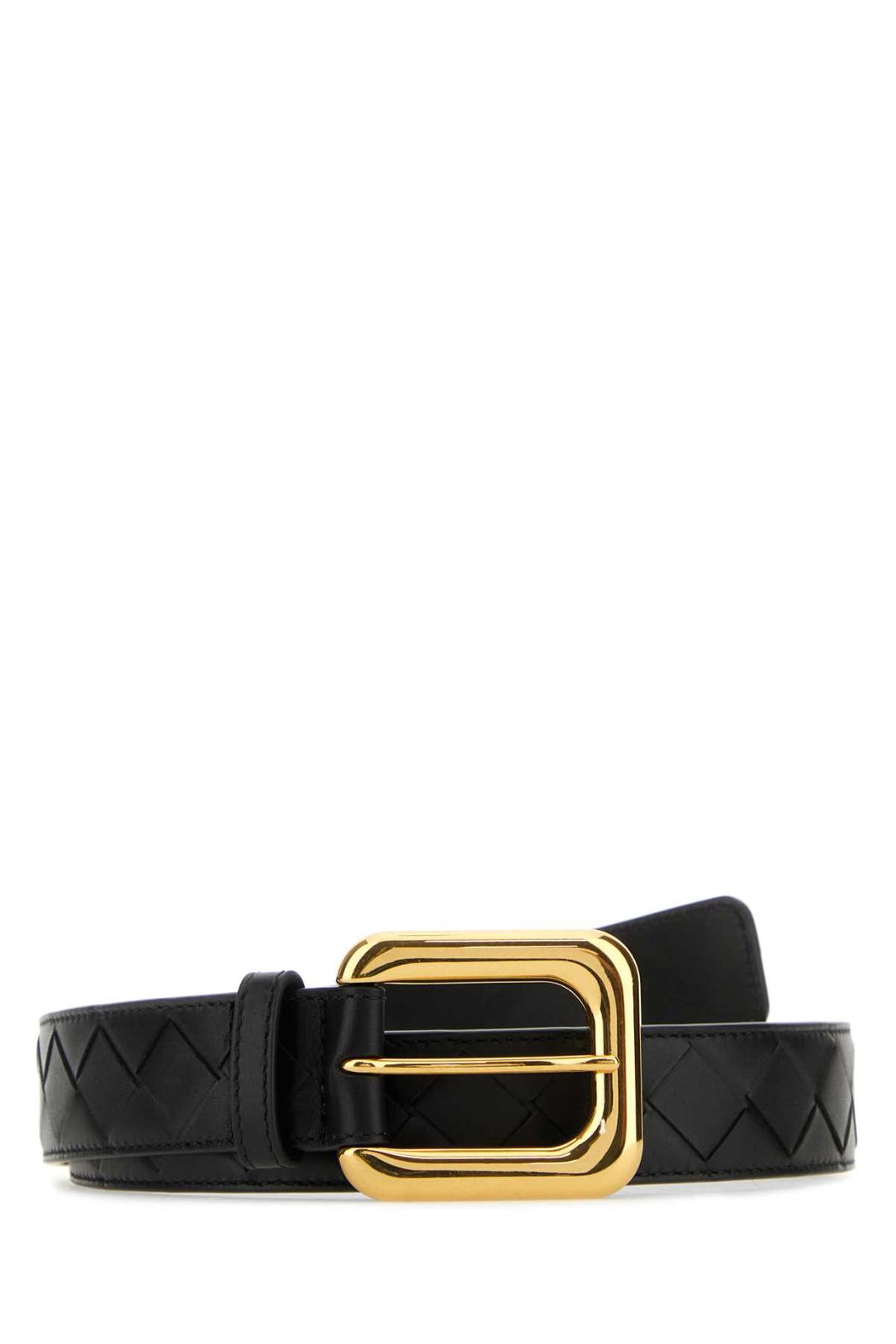 Bottega Veneta Woven Buckle Belt
