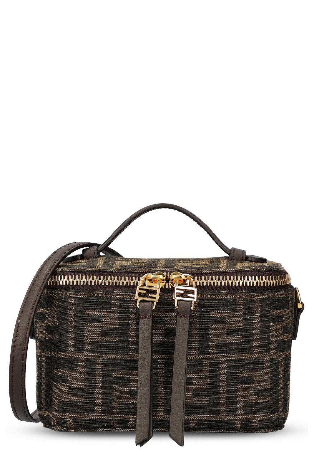 Fendi FF Jacquard Mini Crossbody Bag