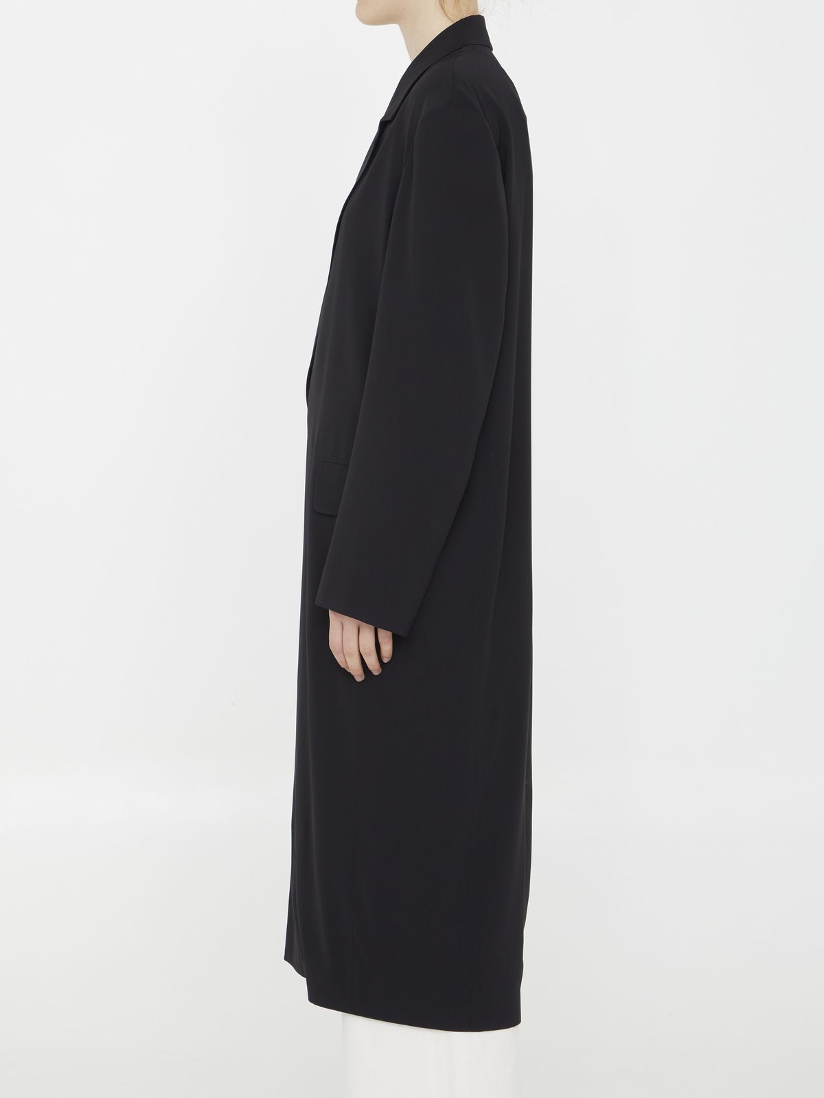 The Row Biana Single Breasted Coat