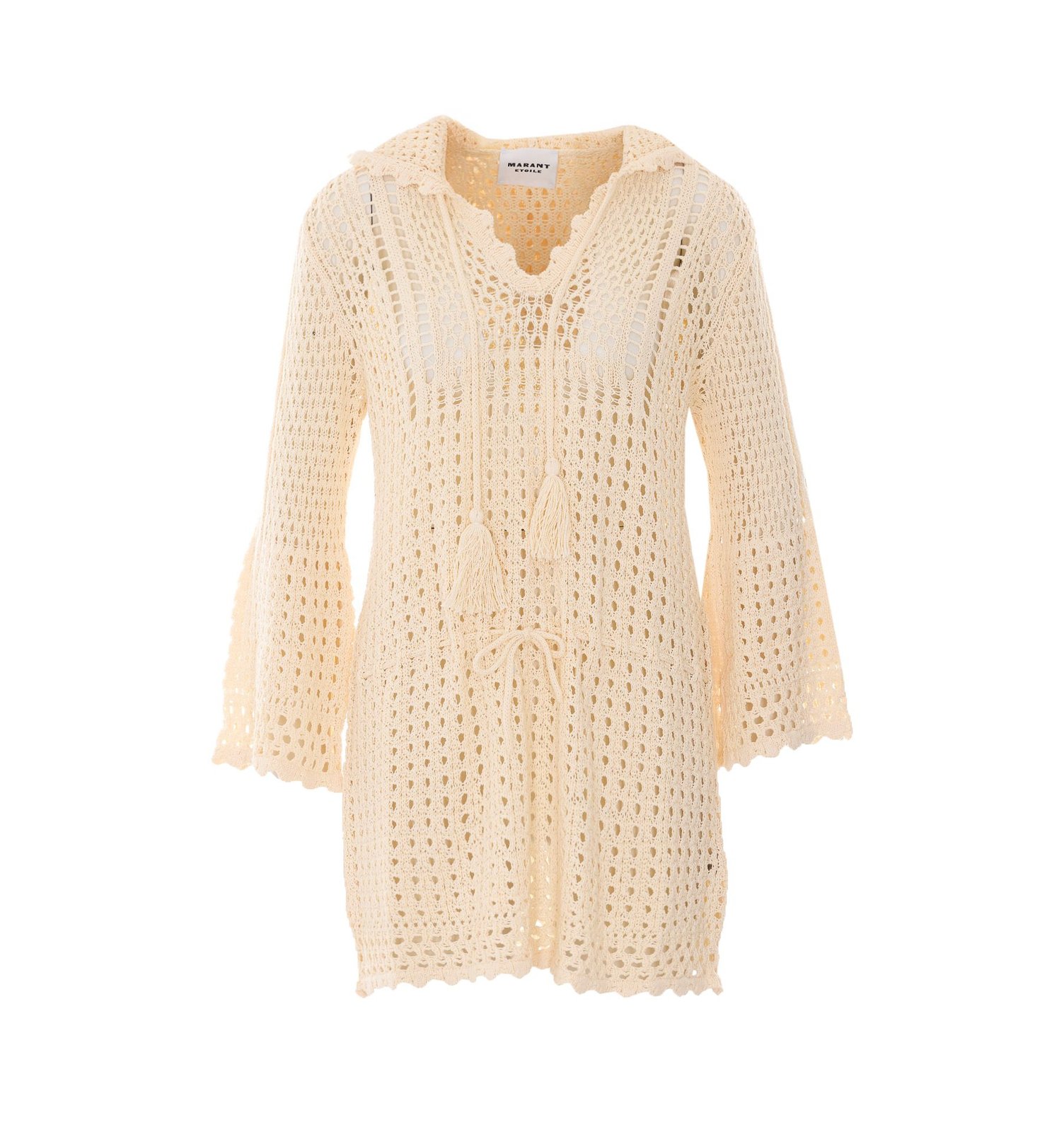 isabel marant etoile crochet dress Isabel Marant  Isabel Marant Etoile Isabel Marant toile Crochet Knit  Striped Sleeveless Dress