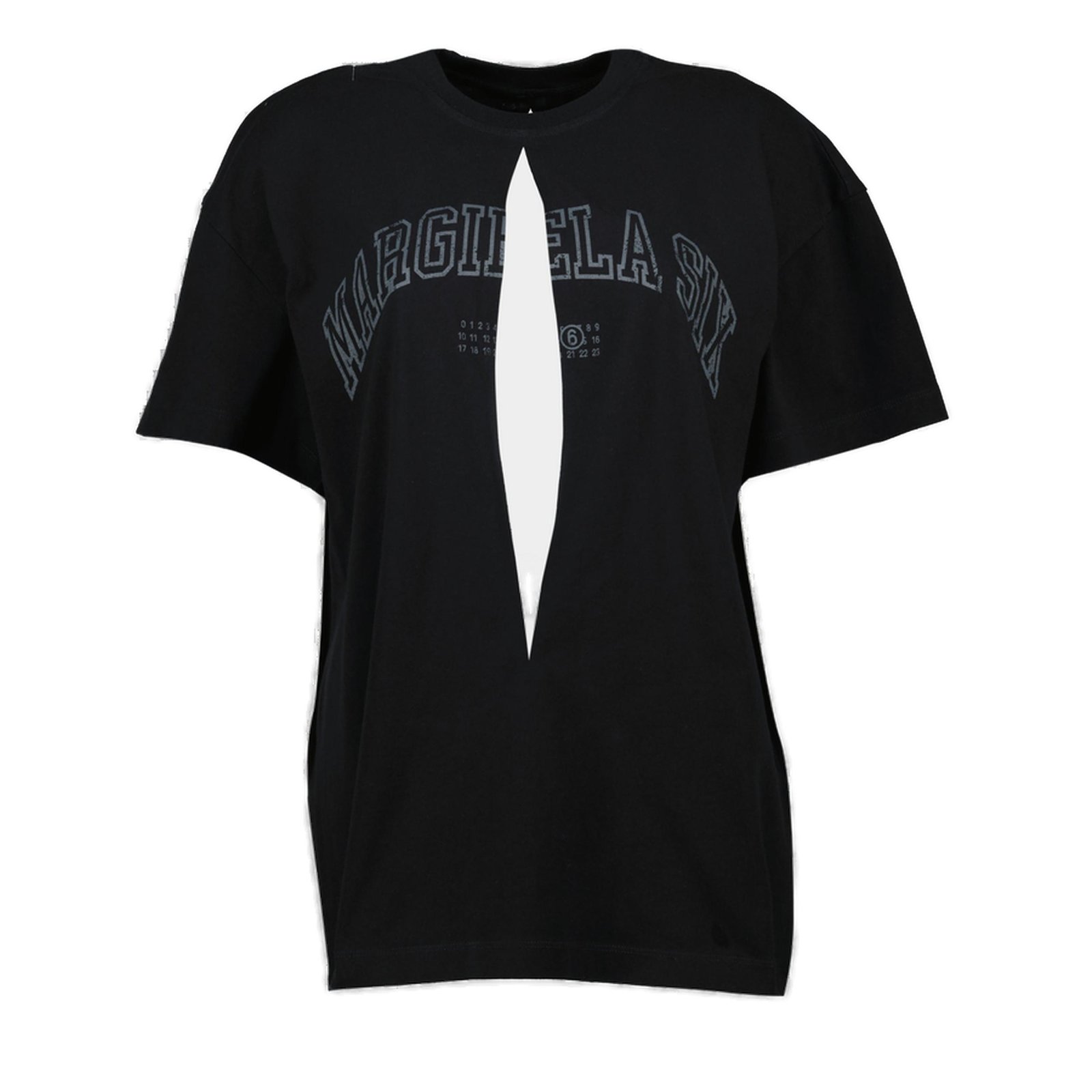 Tシャツ・カットソー MAISON MARGIELA CREWNECK T-SHIRT Maison Margiela Reversed Logo Crewneck T-Shirt | Saks Fifth