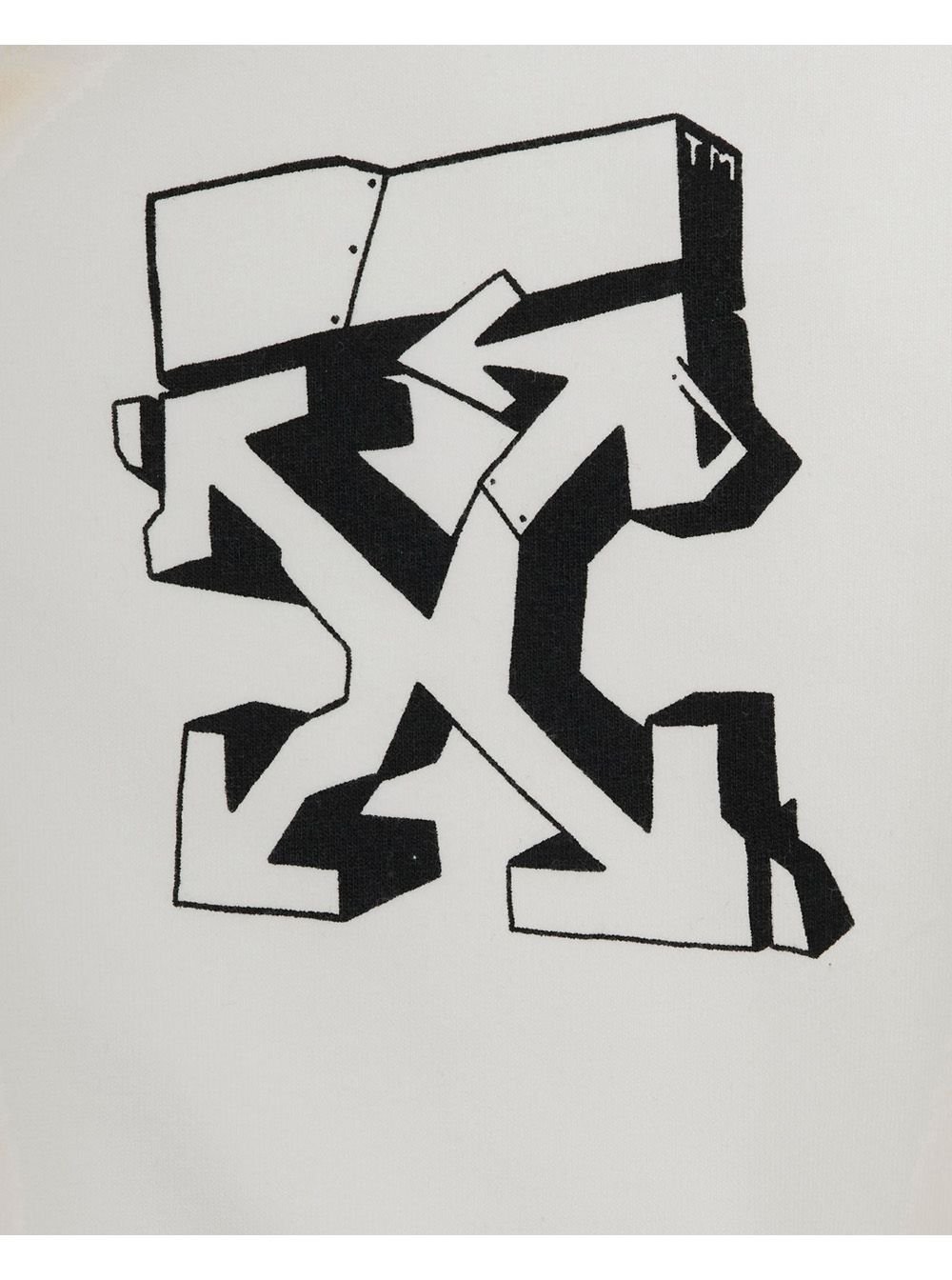 Off-White Kids Logo Printed Crewneck T-Shirt